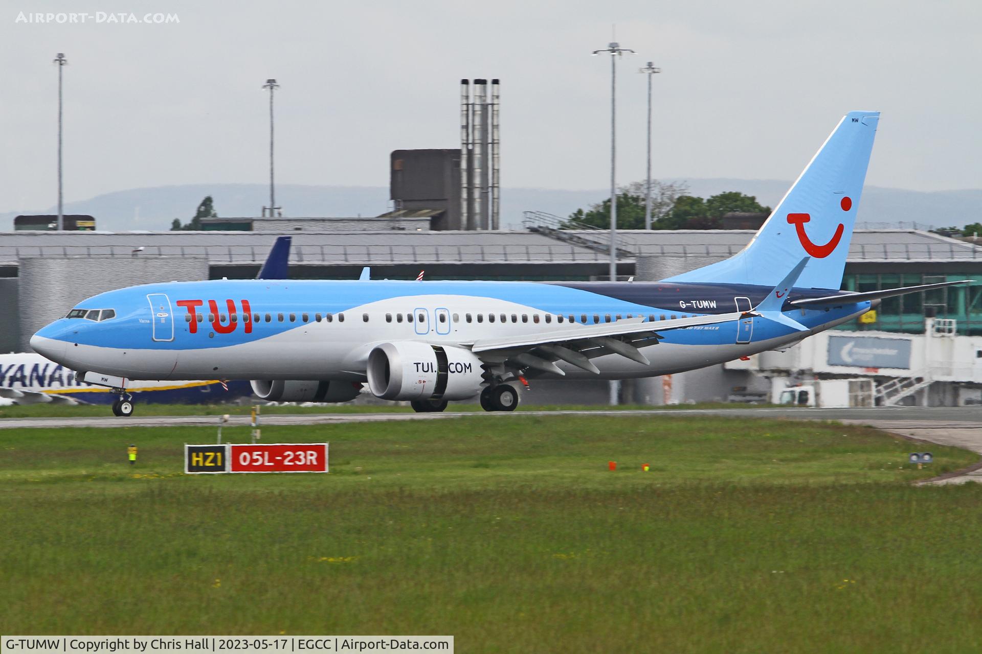 G-TUMW, 2022 Boeing 737-8 MAX C/N 44615, Manchester
