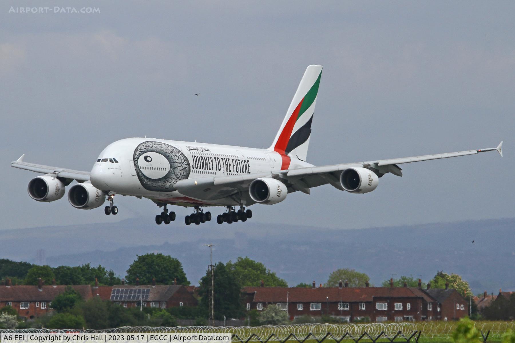 A6-EEI, 2012 Airbus A380-861 C/N 123, Manchester