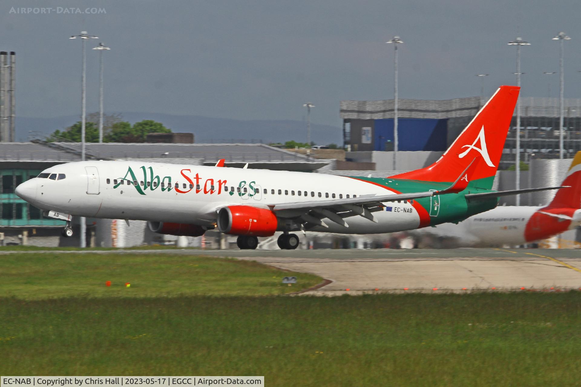 EC-NAB, 2000 Boeing 737-81Q C/N 29051, Manchester