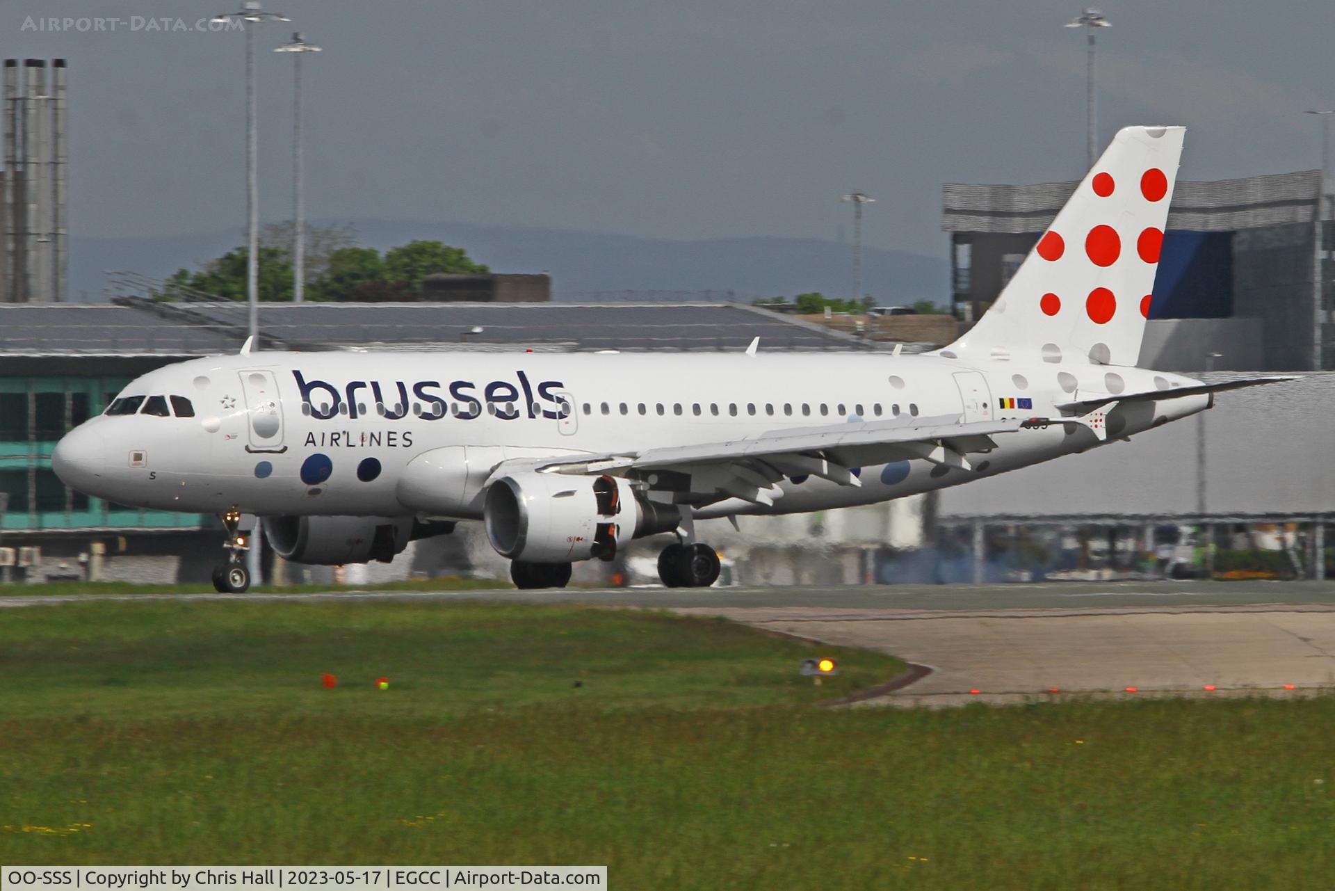 OO-SSS, 2003 Airbus A319-111 C/N 2030, Manchester