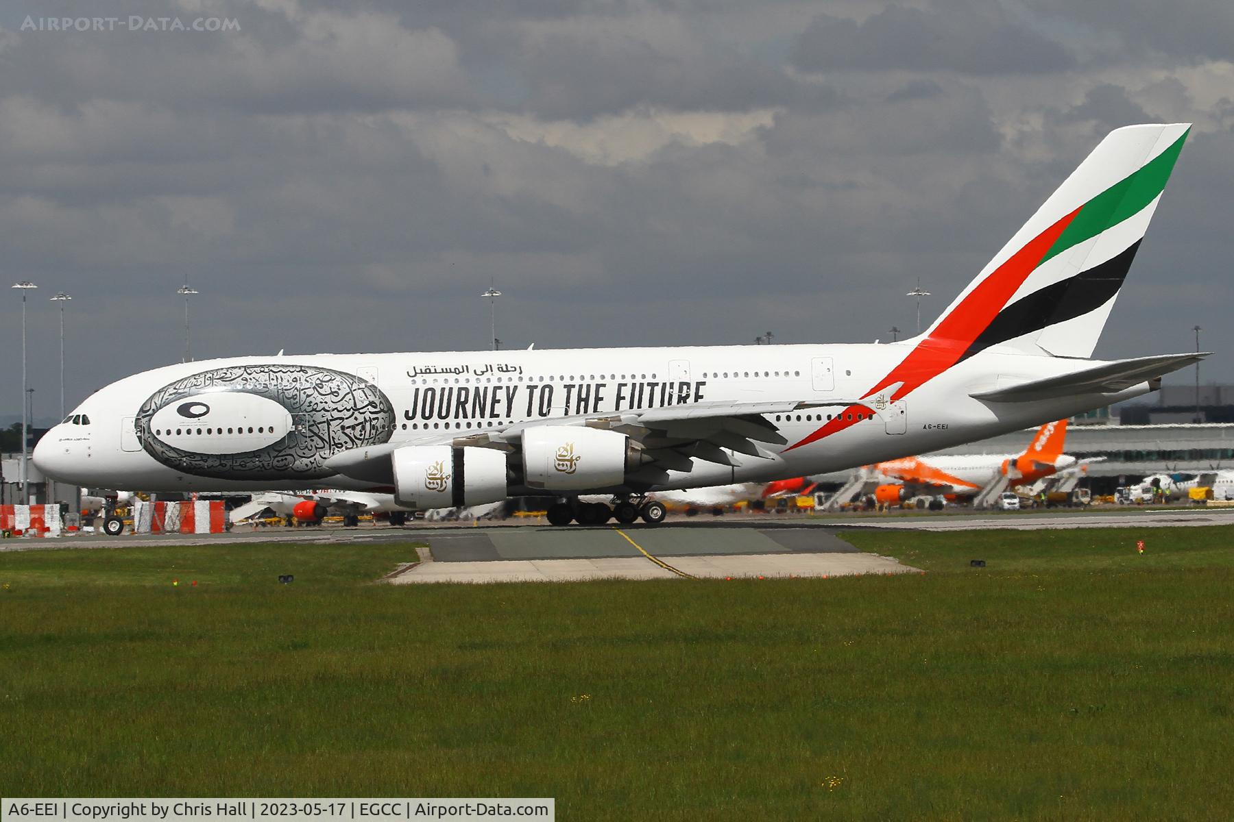A6-EEI, 2012 Airbus A380-861 C/N 123, Manchester