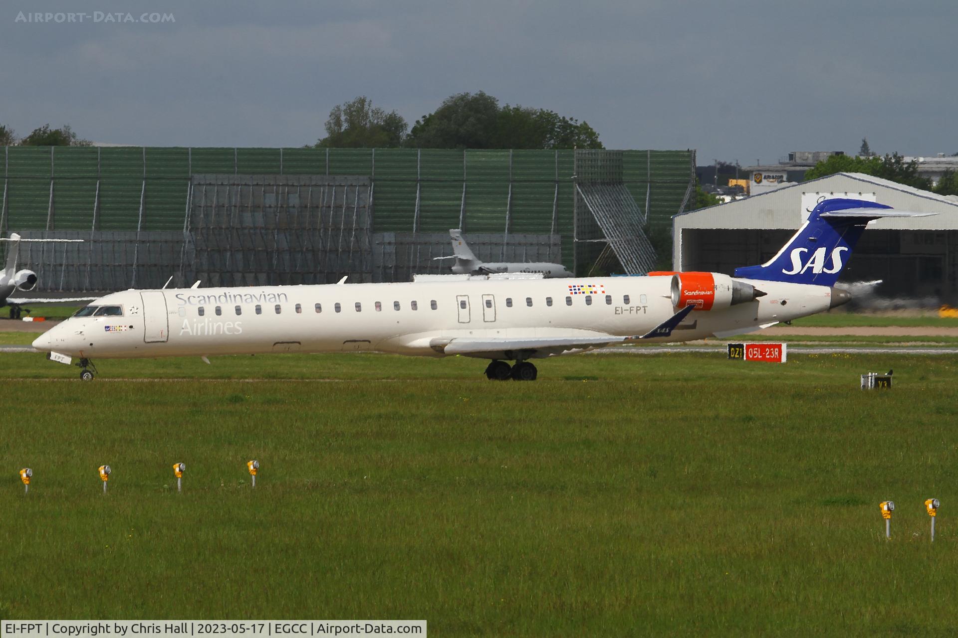 EI-FPT, 2017 Bombardier CRJ-900LR (CL-600-2D24) C/N 15438, Manchester