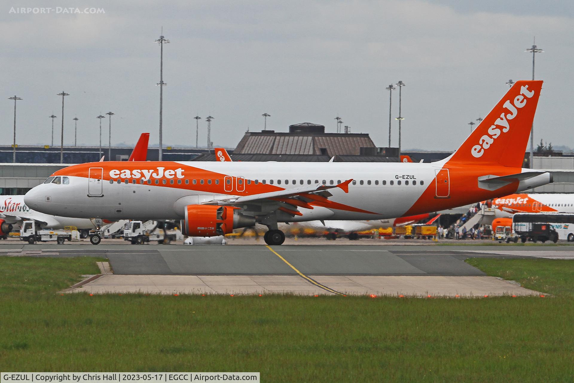 G-EZUL, 2012 Airbus A320-214 C/N 5019, Manchester