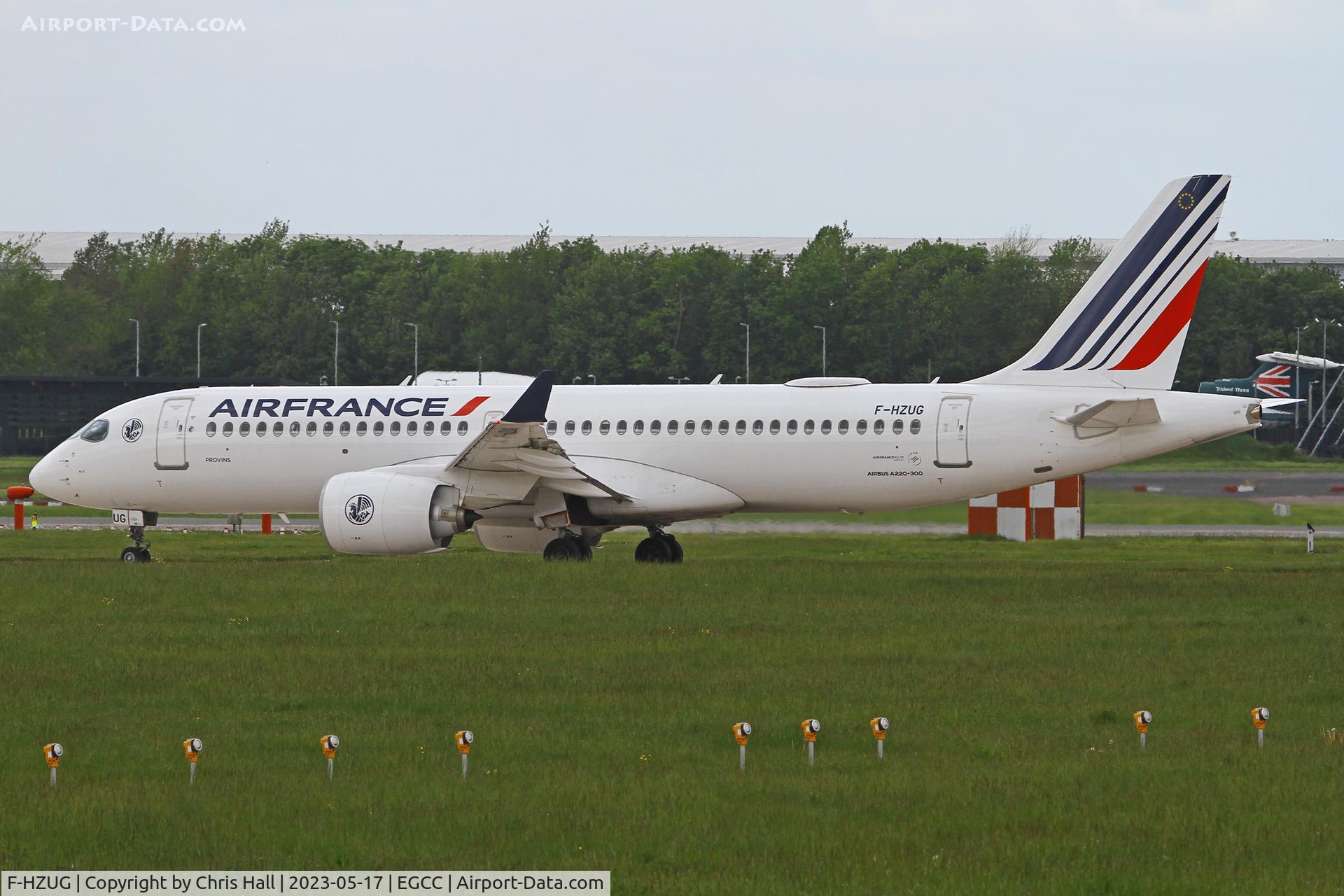 F-HZUG, 2022 Airbus A220-300 C/N 55155, Manchester