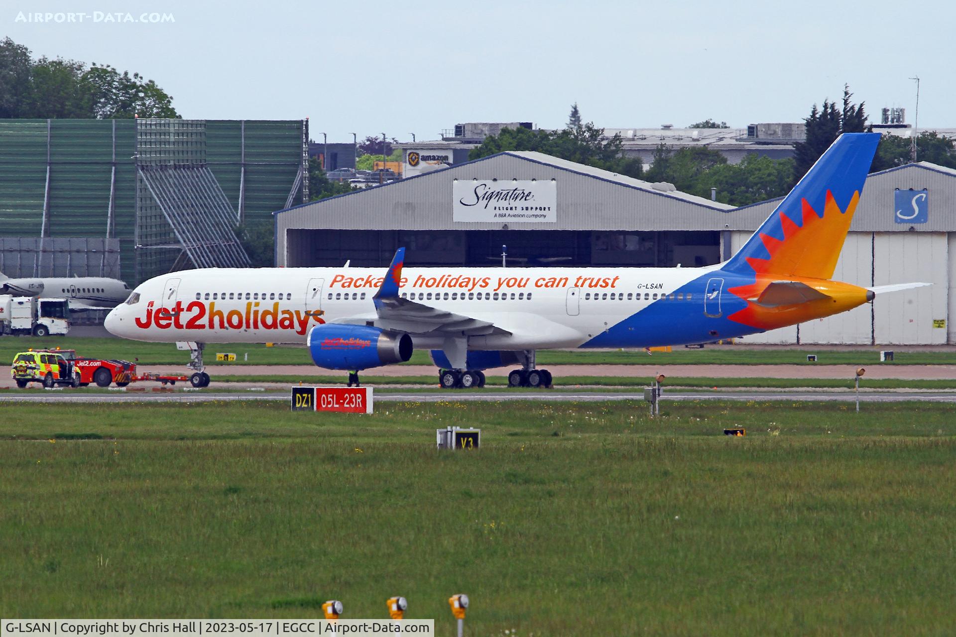 G-LSAN, 1994 Boeing 757-2K2 C/N 26635, Manchester