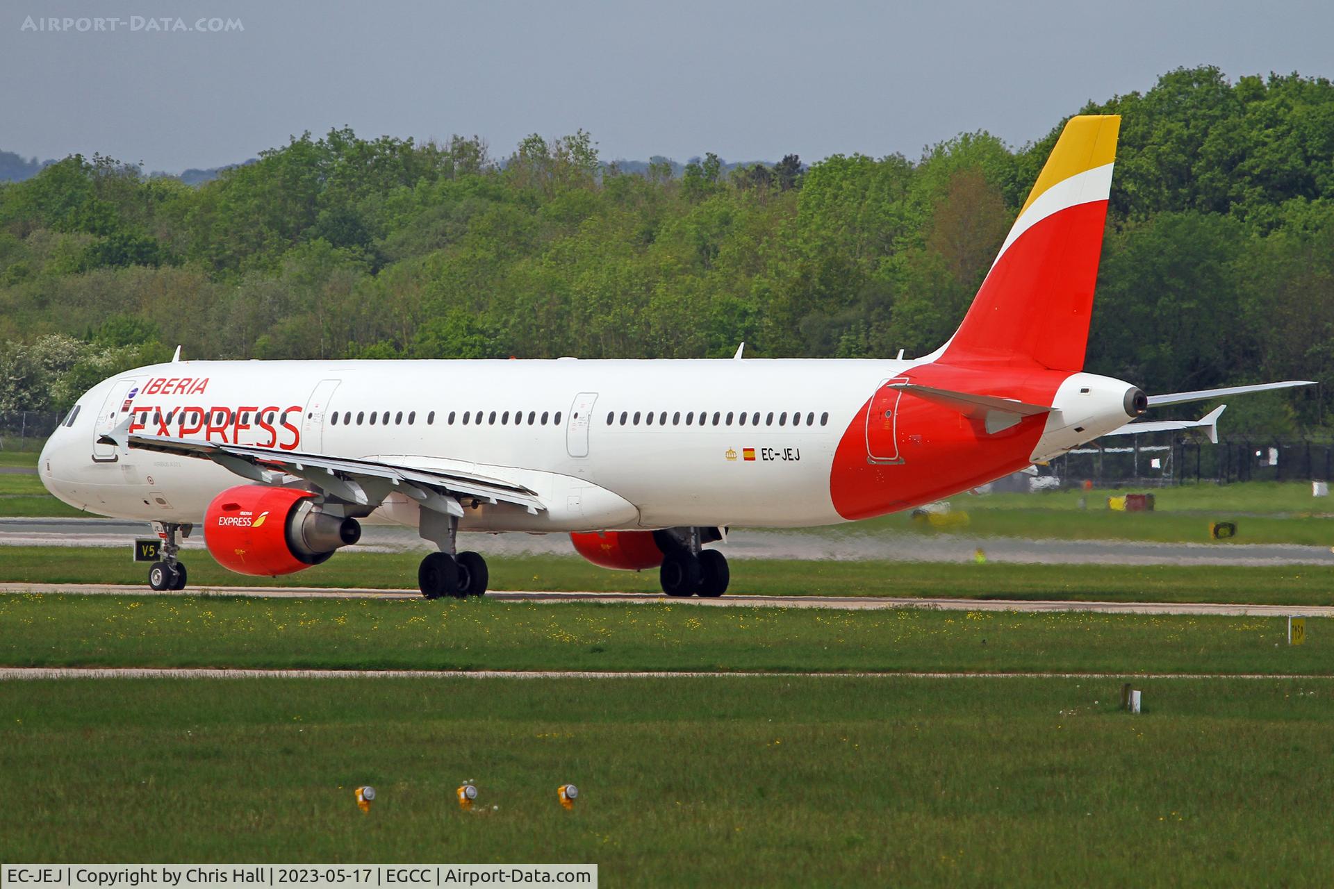 EC-JEJ, 2005 Airbus A321-211 C/N 2381, Manchester