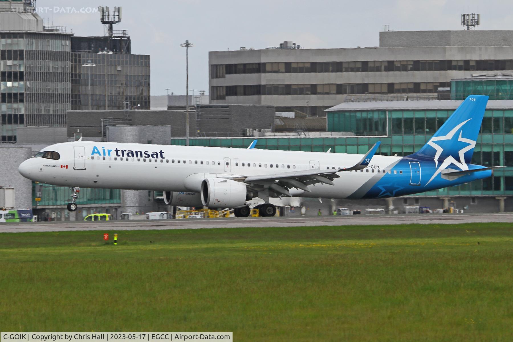 C-GOIK, 2020 Airbus A321-271NX C/N 9419, Manchester