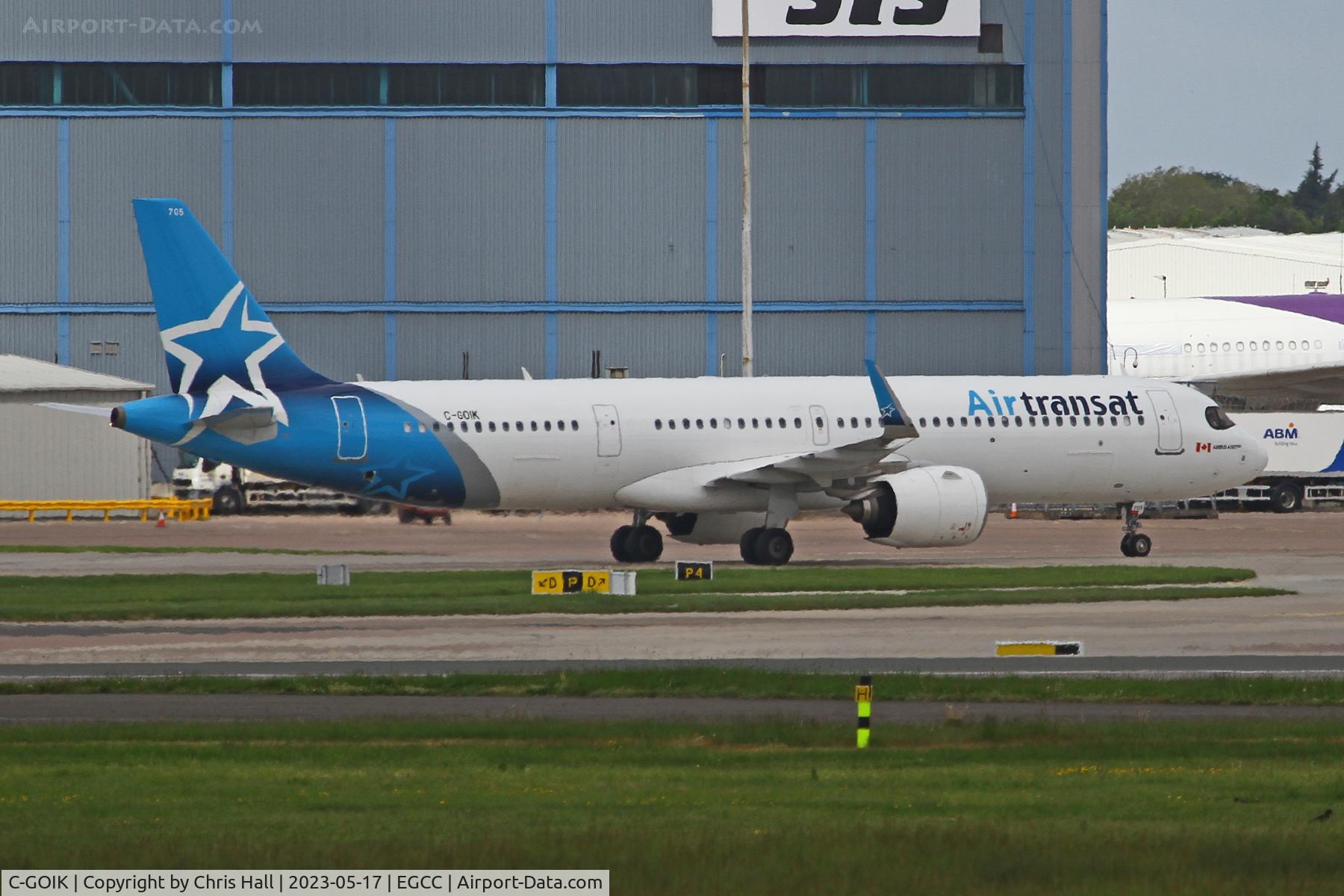 C-GOIK, 2020 Airbus A321-271NX C/N 9419, Manchester