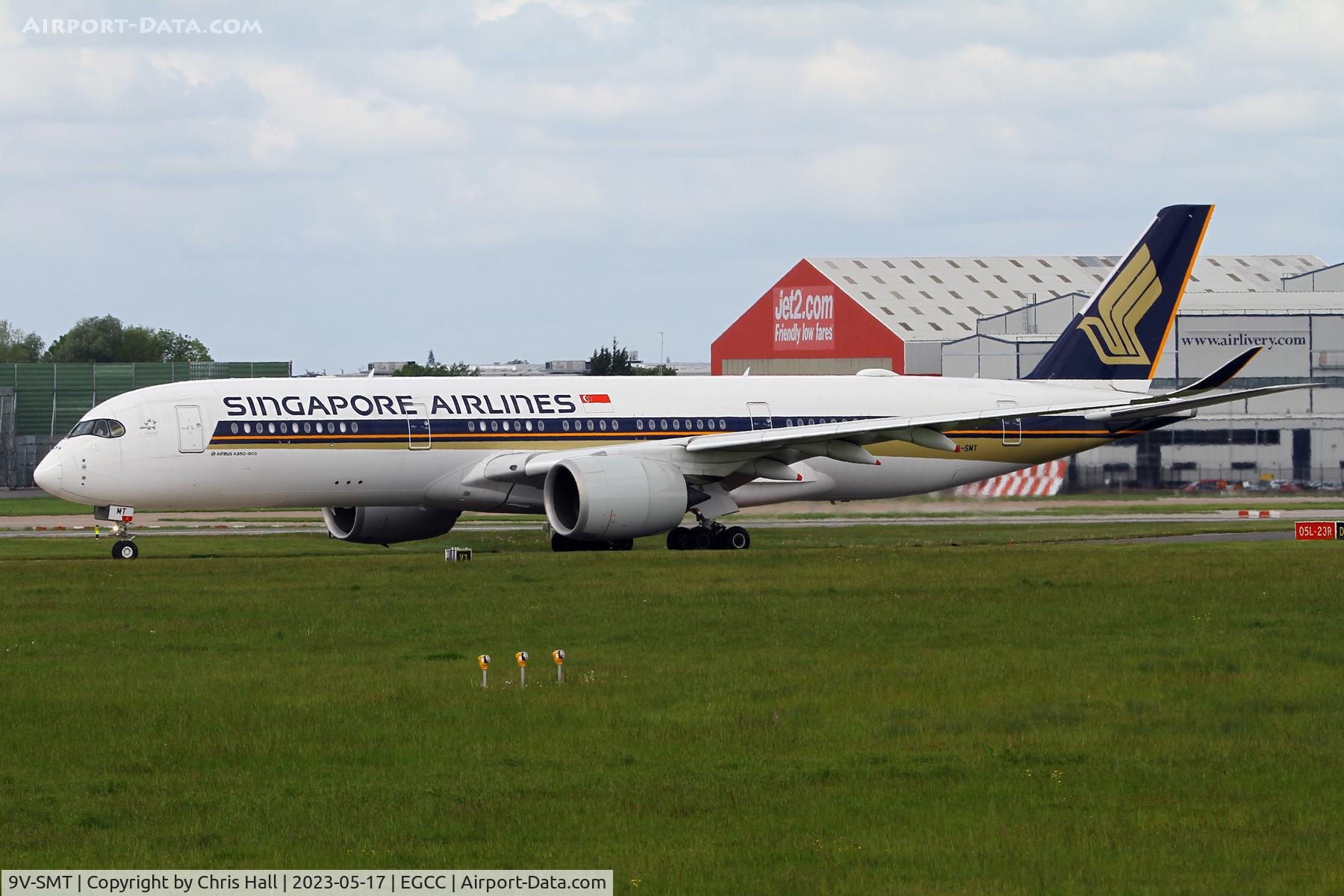 9V-SMT, 2017 Airbus A350-941 C/N 170, Manchester