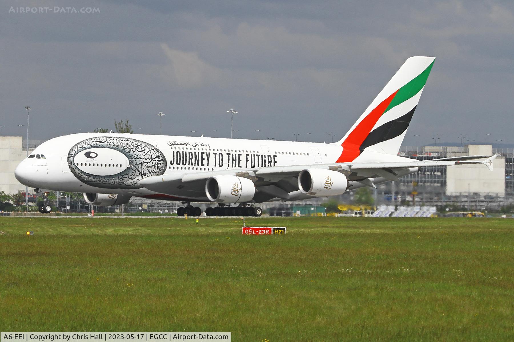 A6-EEI, 2012 Airbus A380-861 C/N 123, Manchester