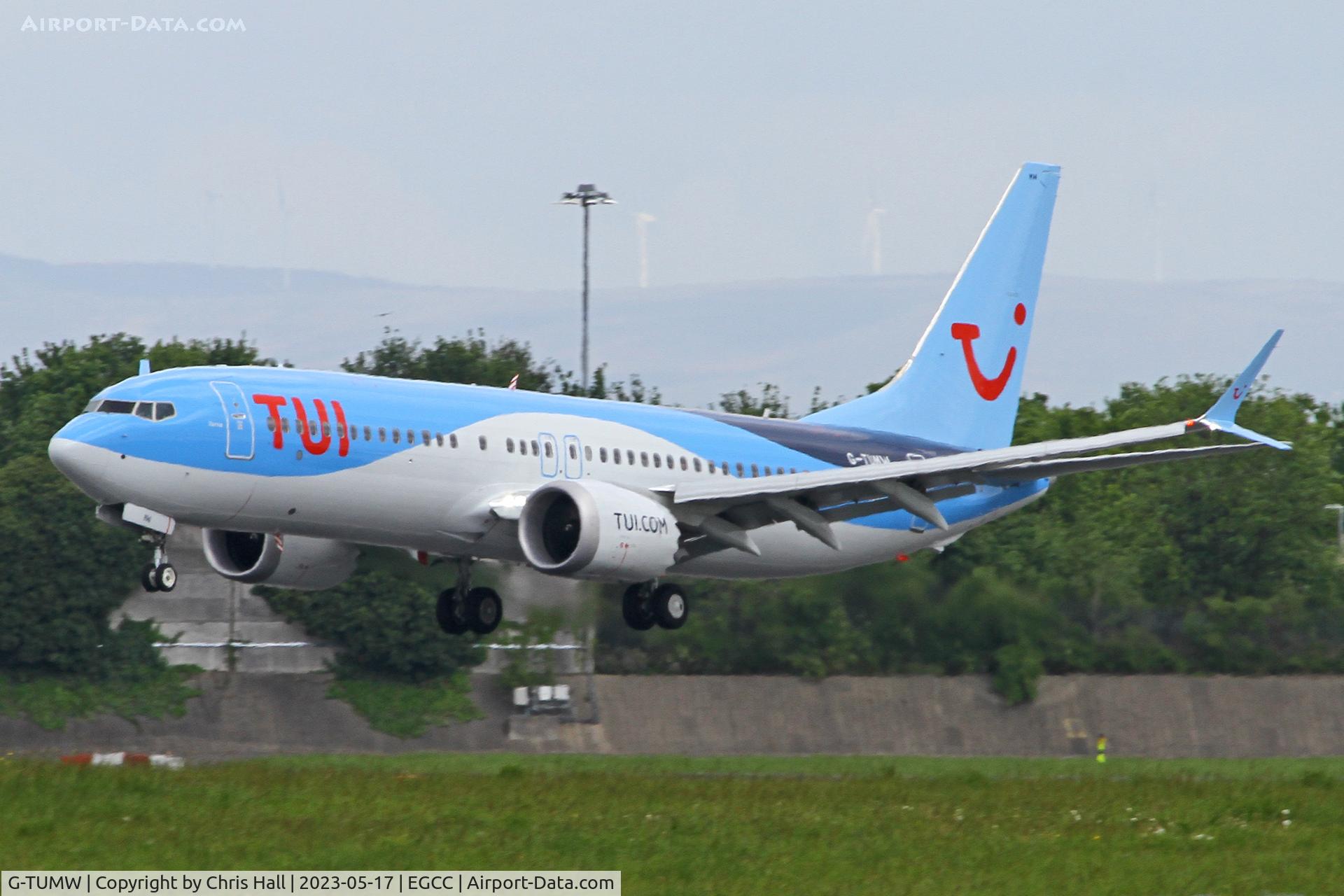 G-TUMW, 2022 Boeing 737-8 MAX C/N 44615, Manchester