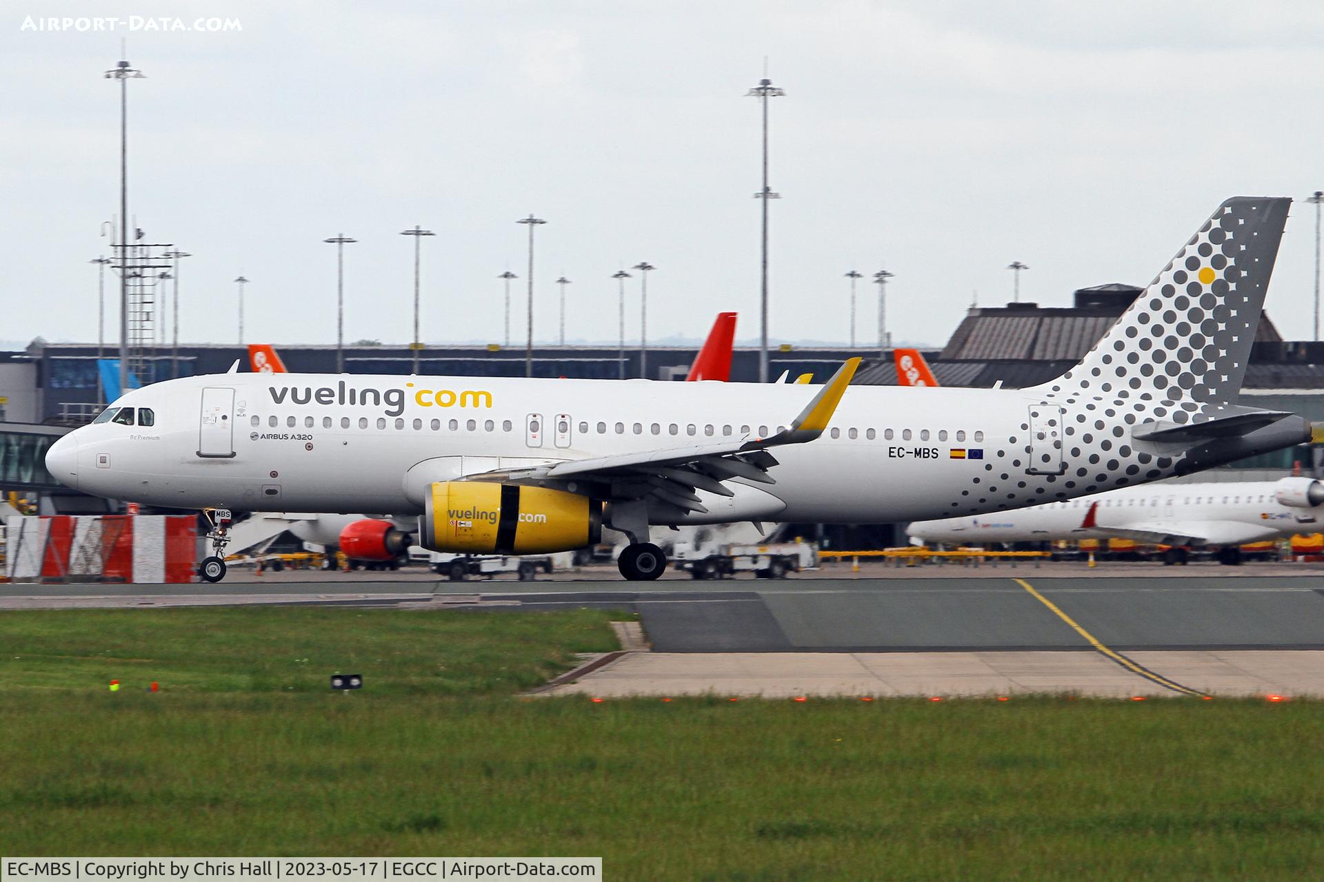 EC-MBS, 2014 Airbus A320-232 C/N 6123, Manchester