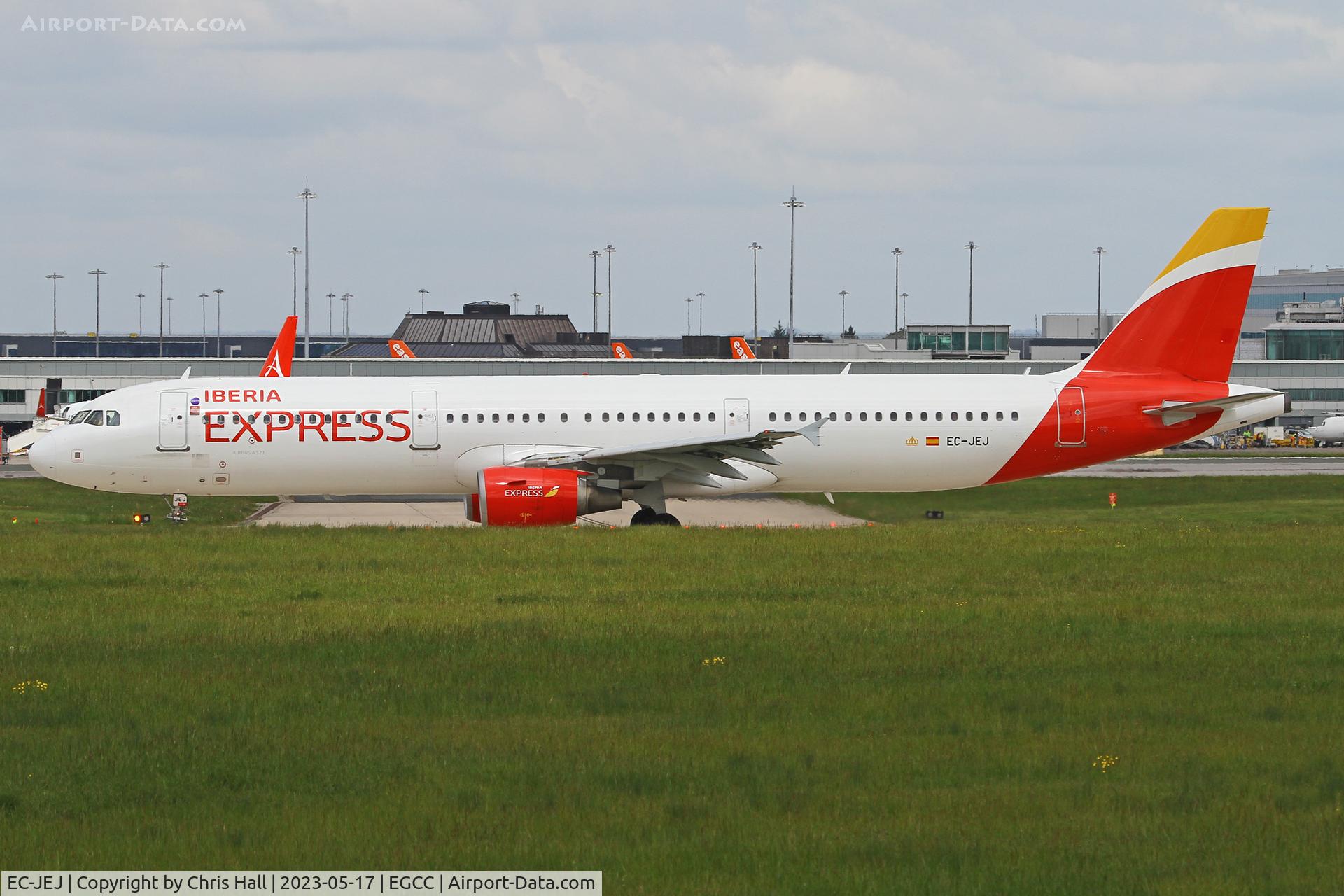 EC-JEJ, 2005 Airbus A321-211 C/N 2381, Manchester