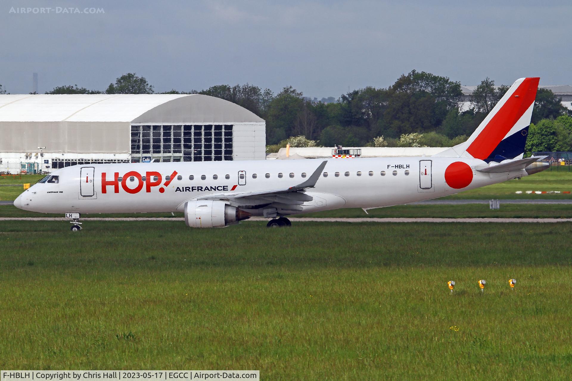 F-HBLH, 2009 Embraer 190LR (ERJ-190-100LR) C/N 19000266, Manchester