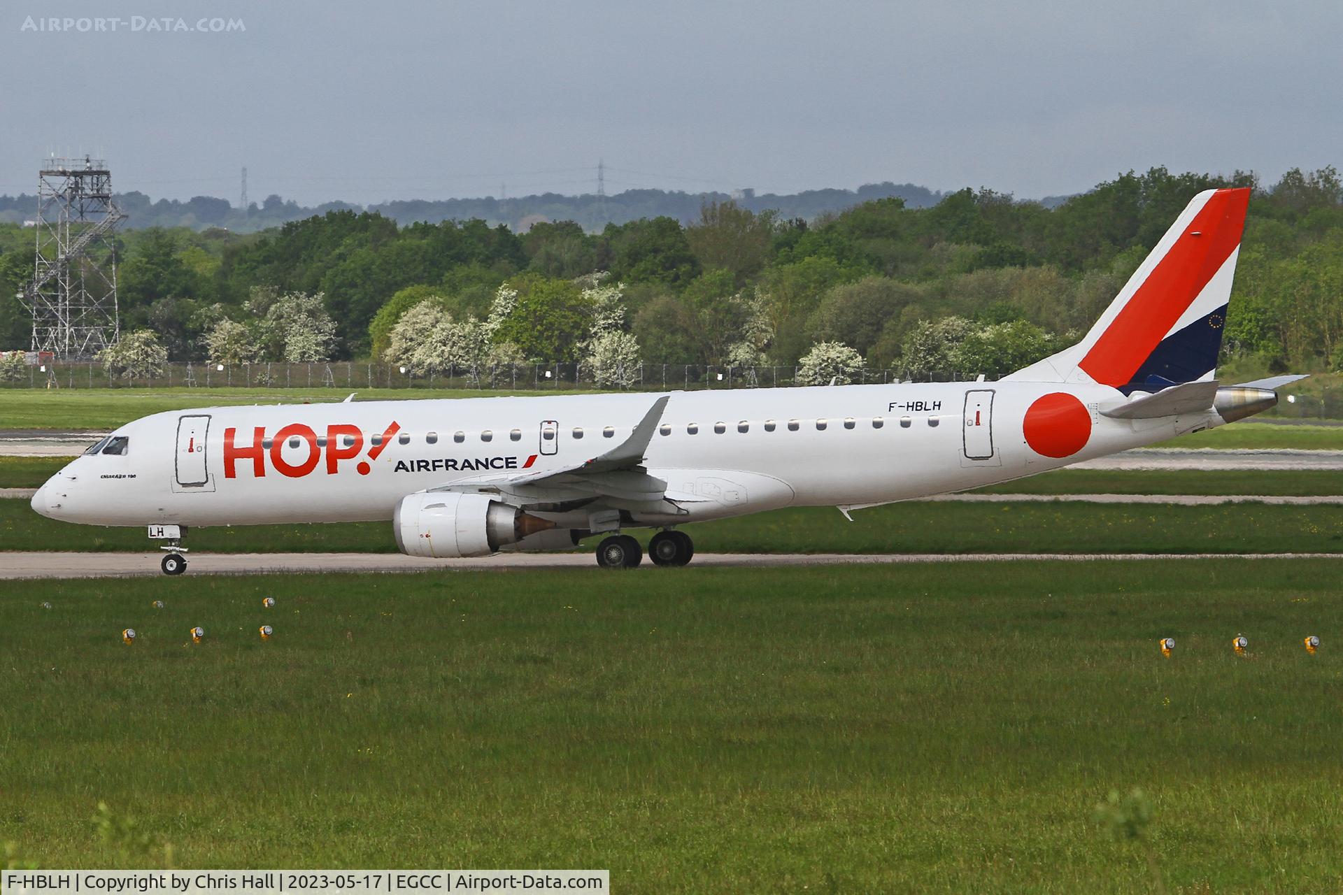 F-HBLH, 2009 Embraer 190LR (ERJ-190-100LR) C/N 19000266, Manchester
