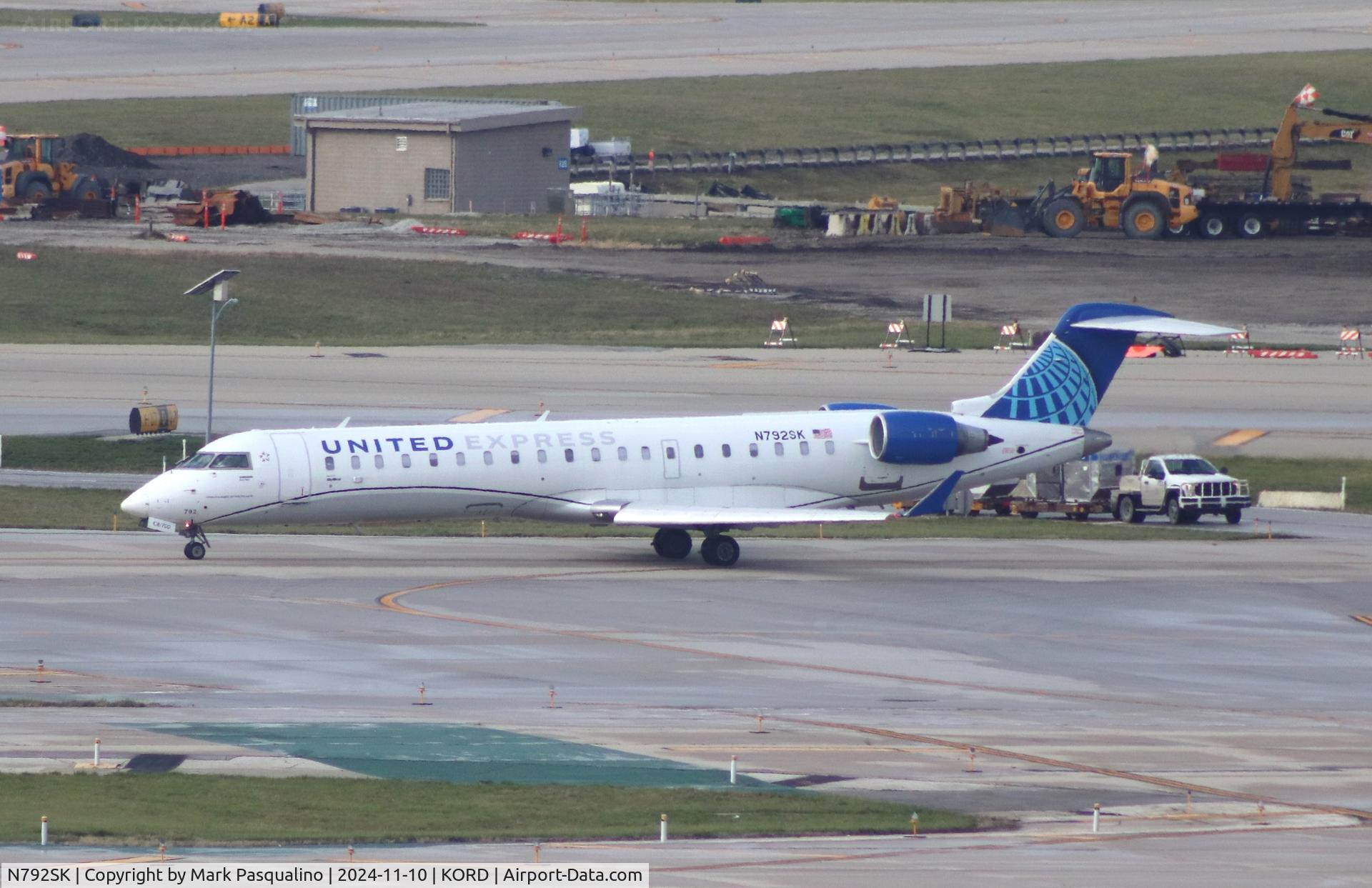 N792SK, 2009 Bombardier CRJ-700 (CL-600-2C10) Regional Jet C/N 10294, CL-600-2C10