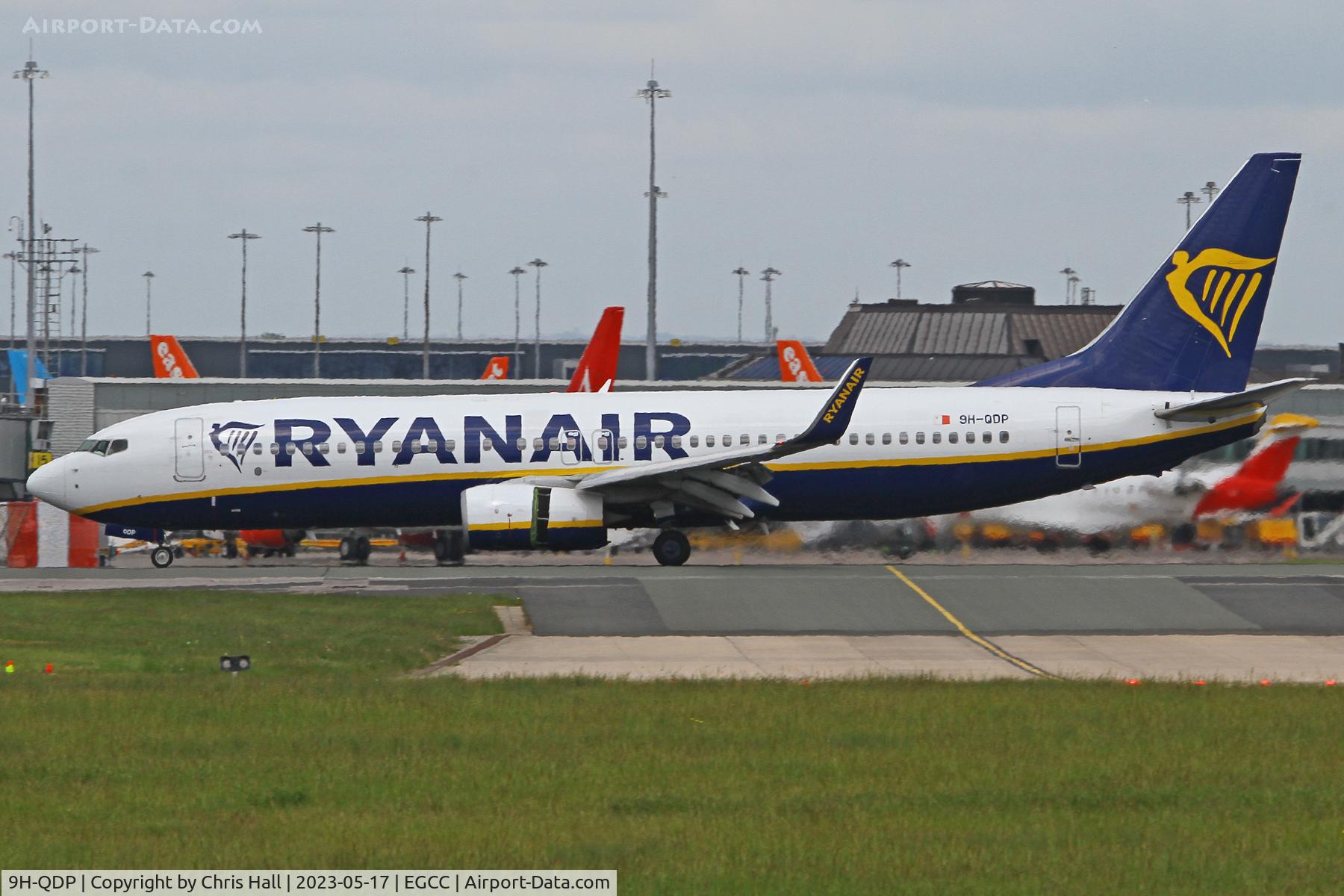 9H-QDP, 2016 Boeing 737-8AS C/N 44765, Manchester