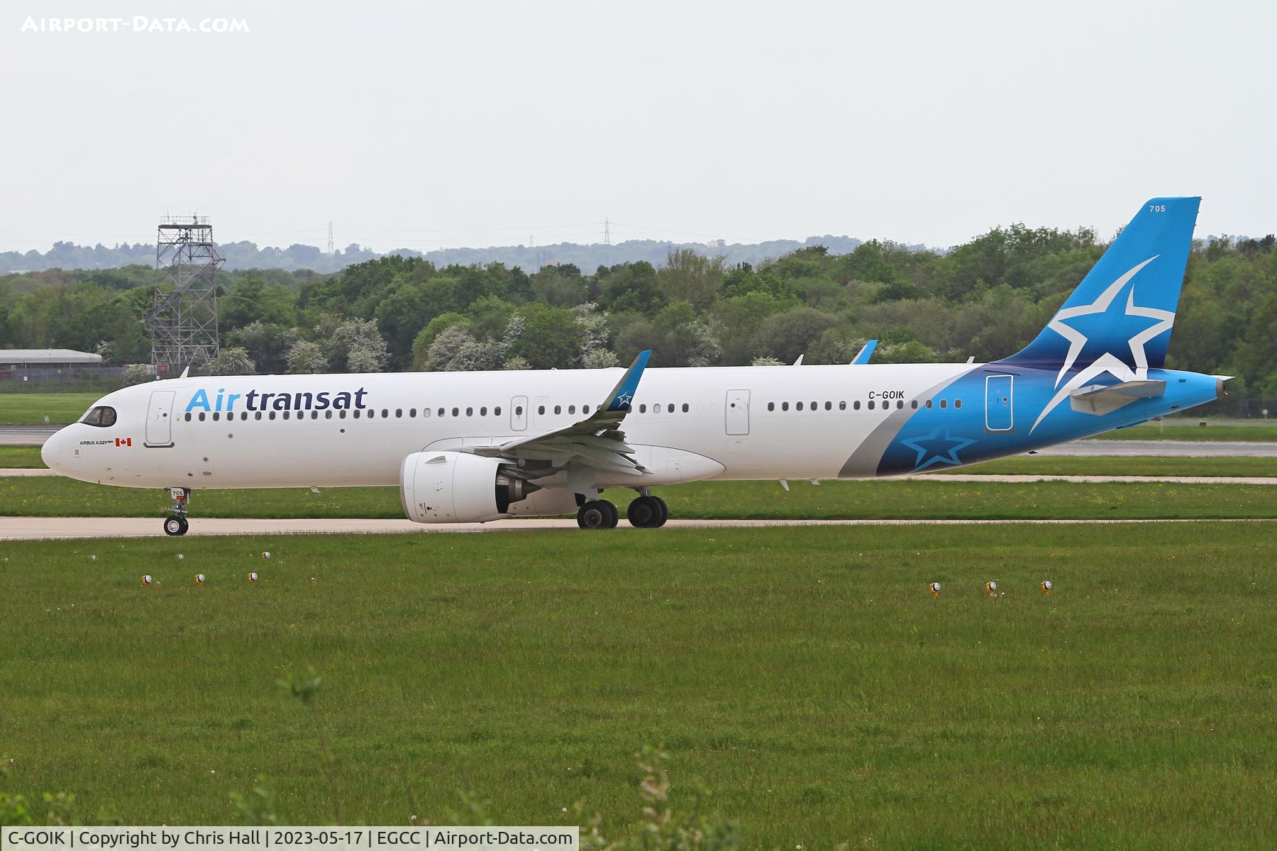 C-GOIK, 2020 Airbus A321-271NX C/N 9419, Manchester