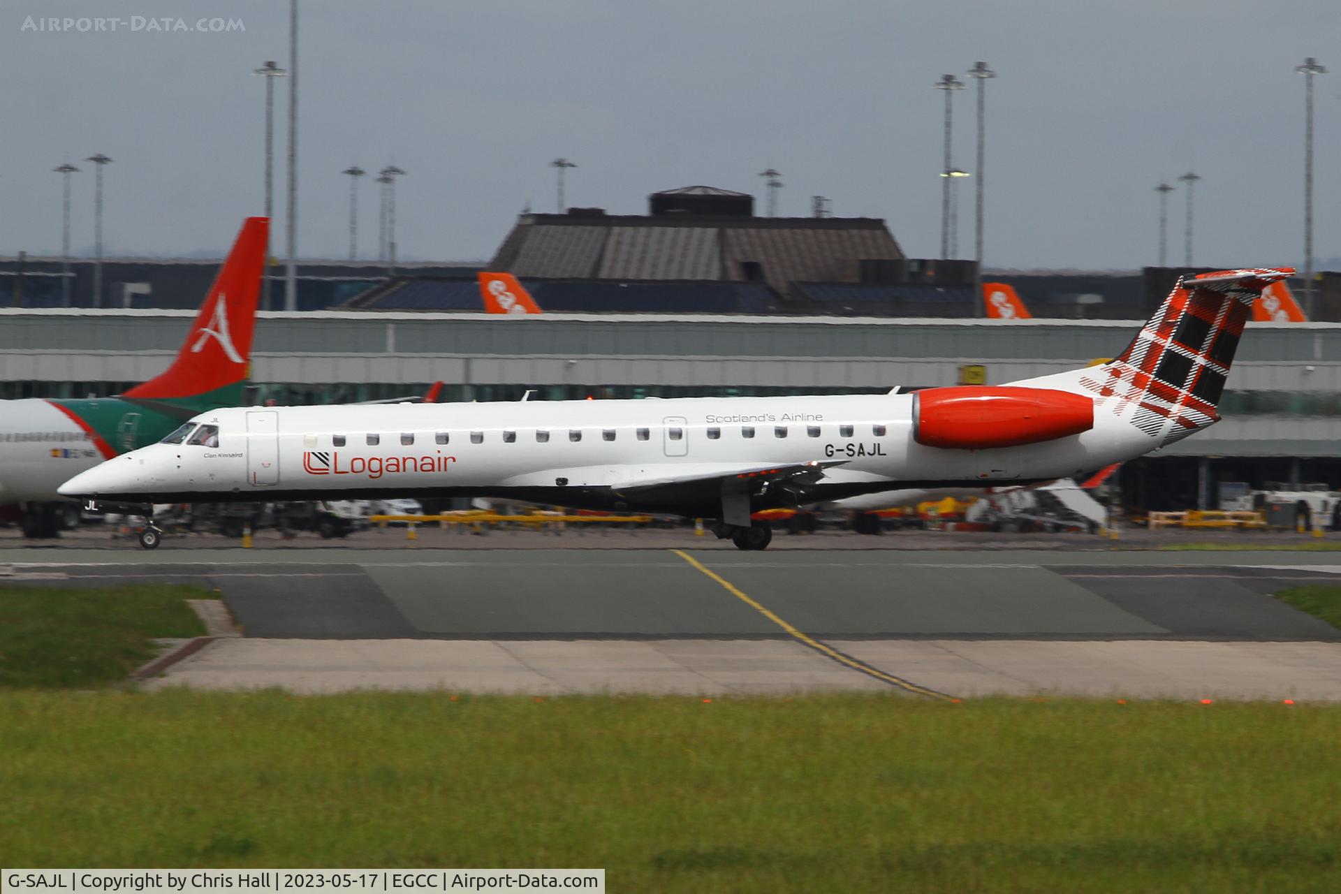 G-SAJL, 1999 Embraer EMB-145EP (ERJ-145EP) C/N 145136, Manchester