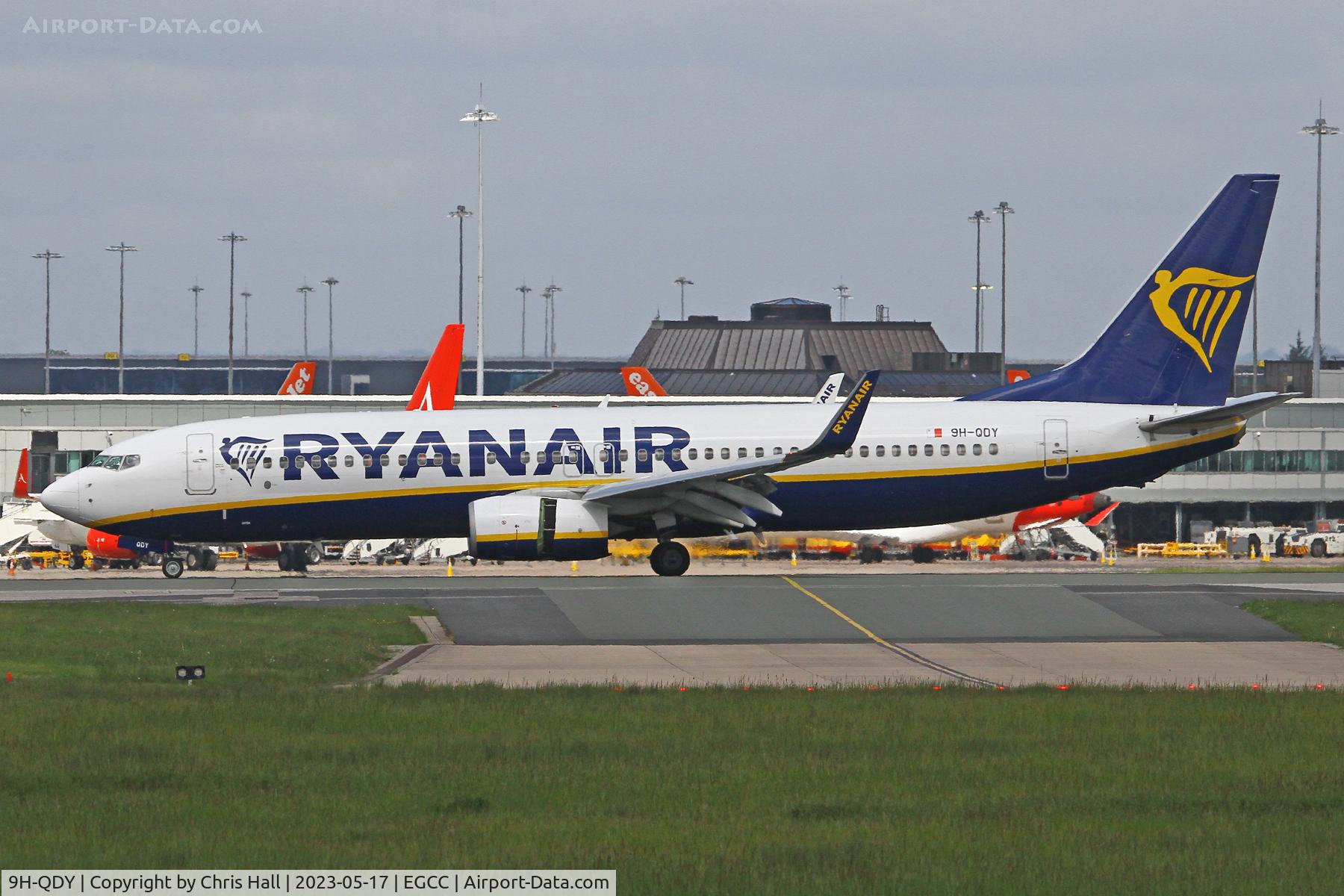 9H-QDY, 2017 Boeing 737-8AS C/N 44781, Manchester