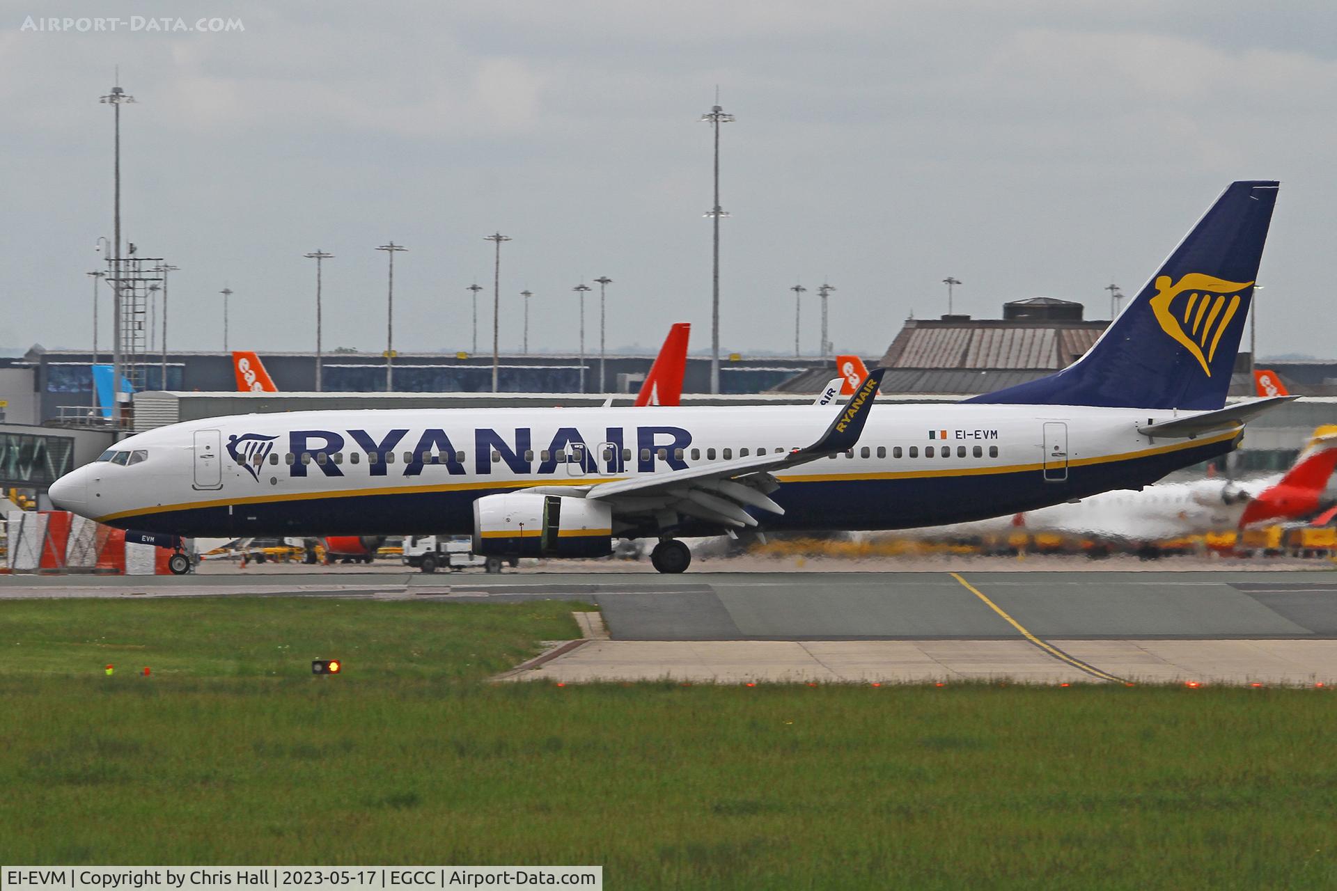 EI-EVM, 2012 Boeing 737-8AS C/N 40296, Manchester