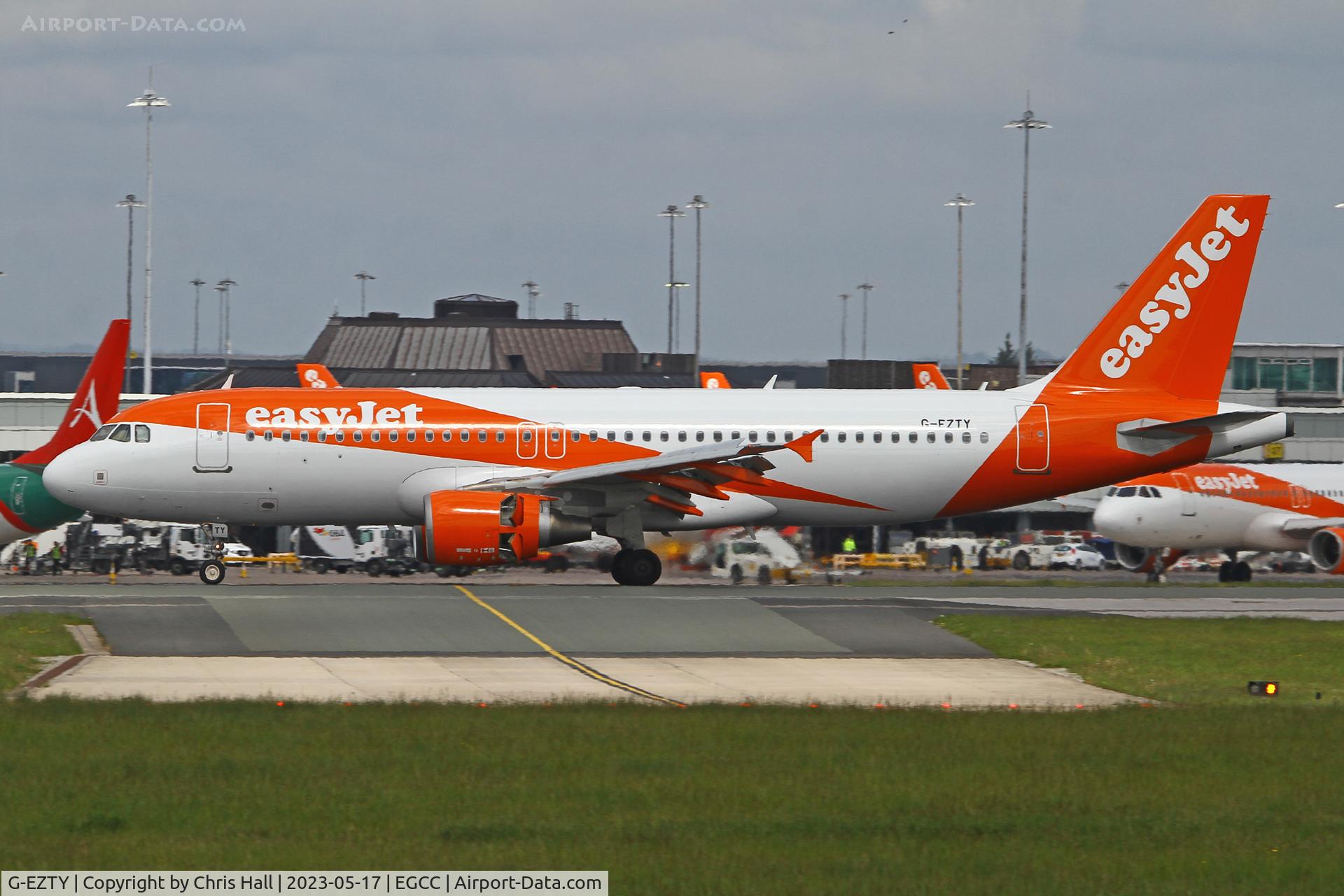 G-EZTY, 2010 Airbus A320-214 C/N 4554, Manchester
