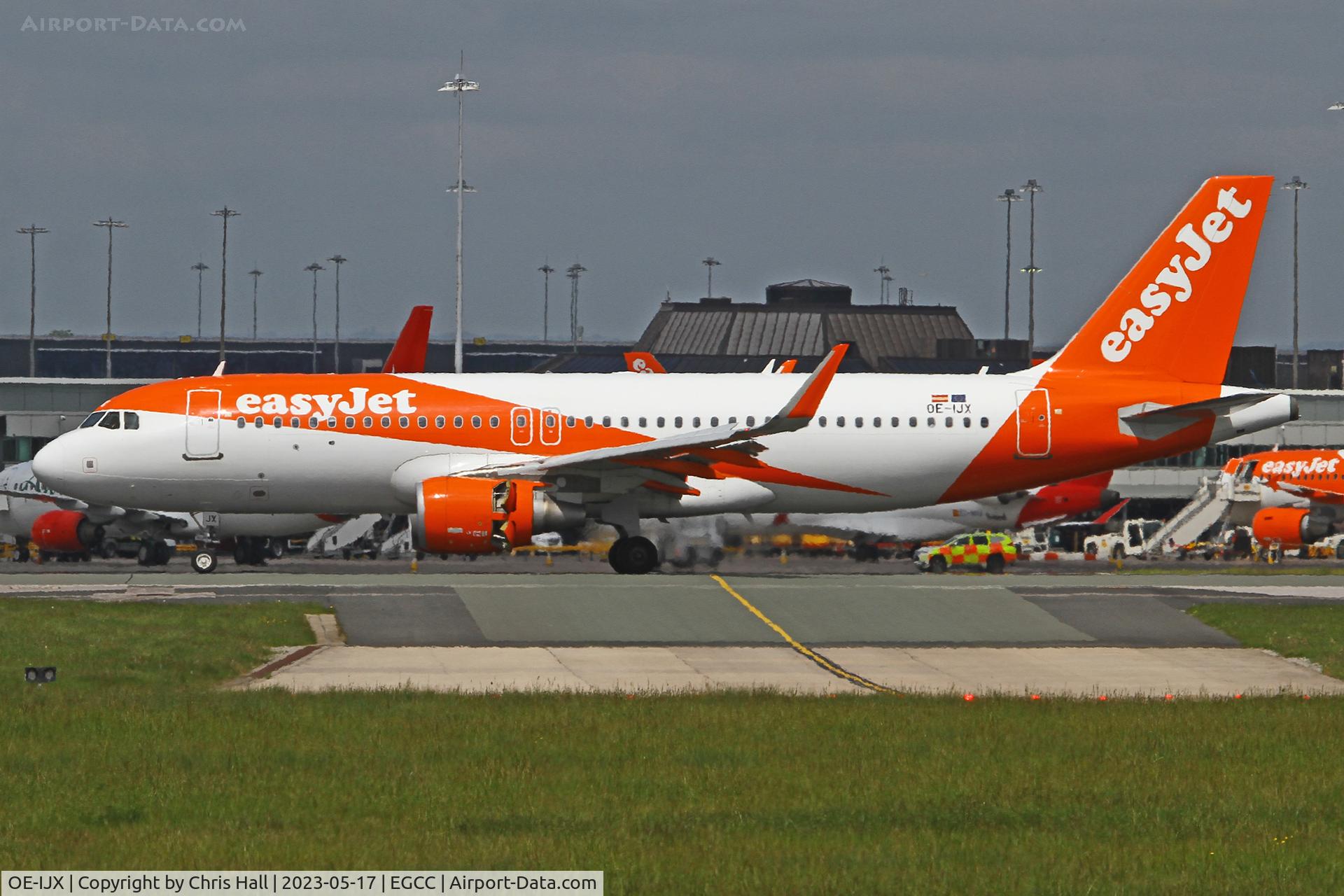 OE-IJX, 2017 Airbus A320-214 C/N 7549, Manchester