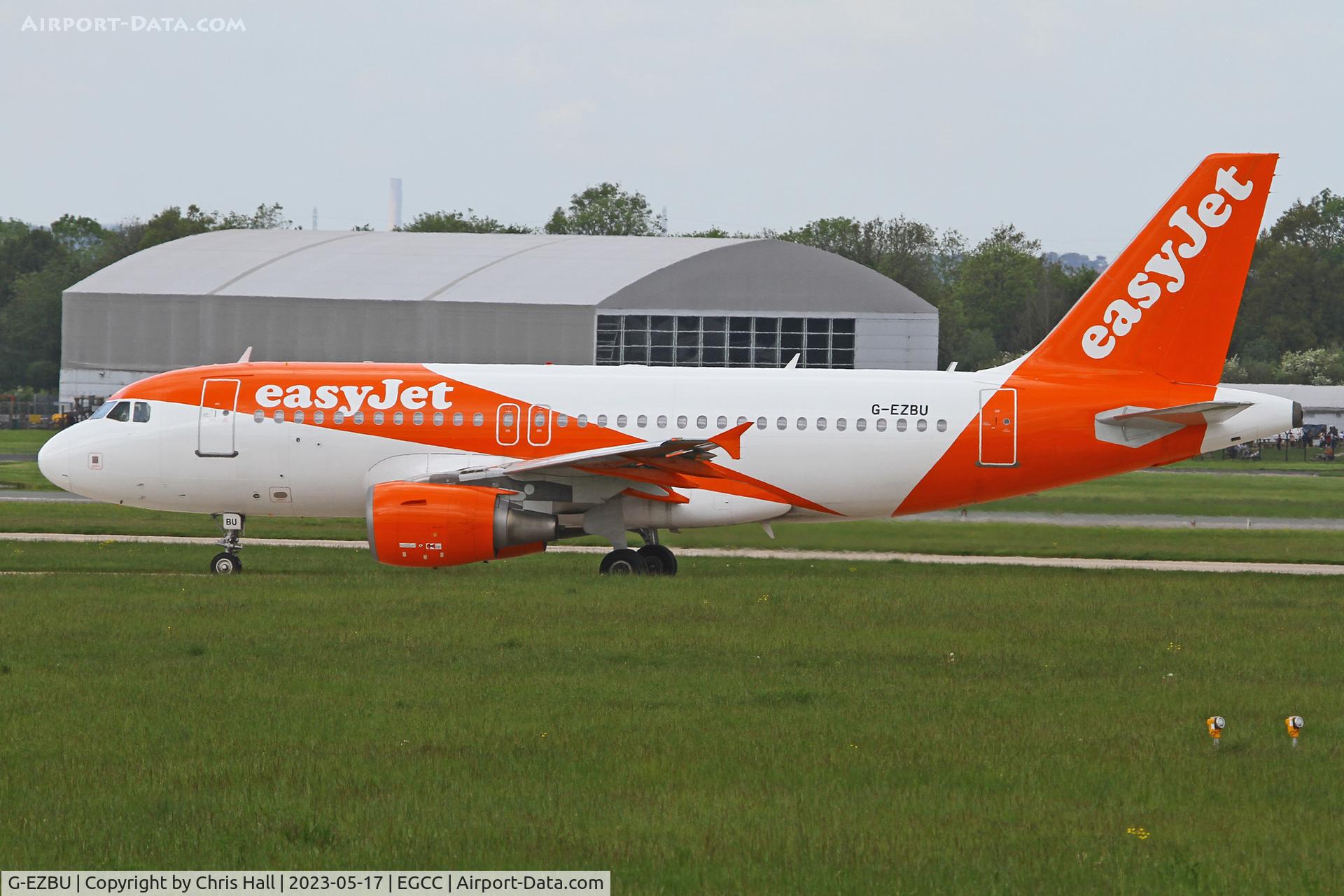 G-EZBU, 2007 Airbus A319-111 C/N 3118, Manchester