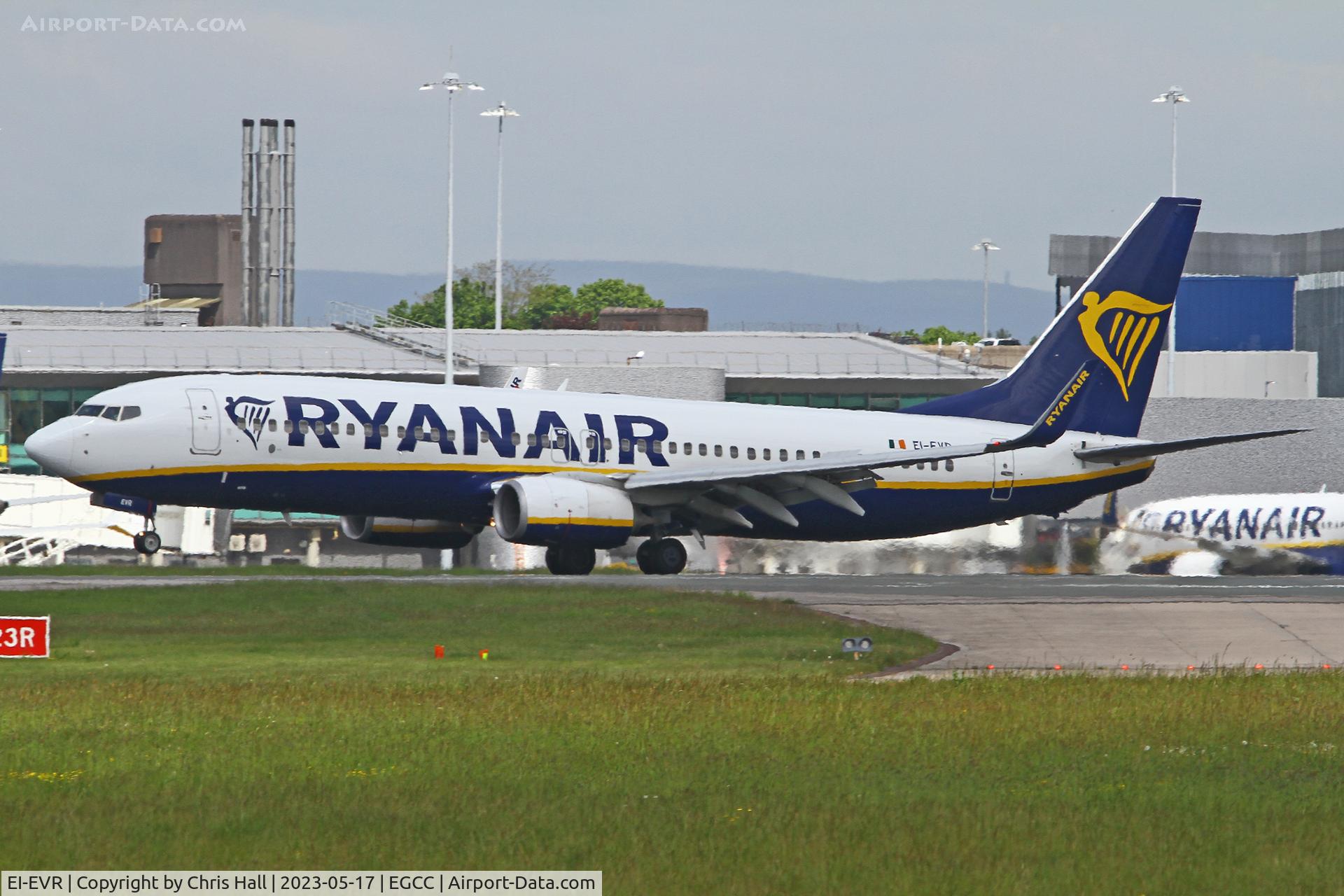 EI-EVR, 2012 Boeing 737-8AS C/N 40295, Manchester