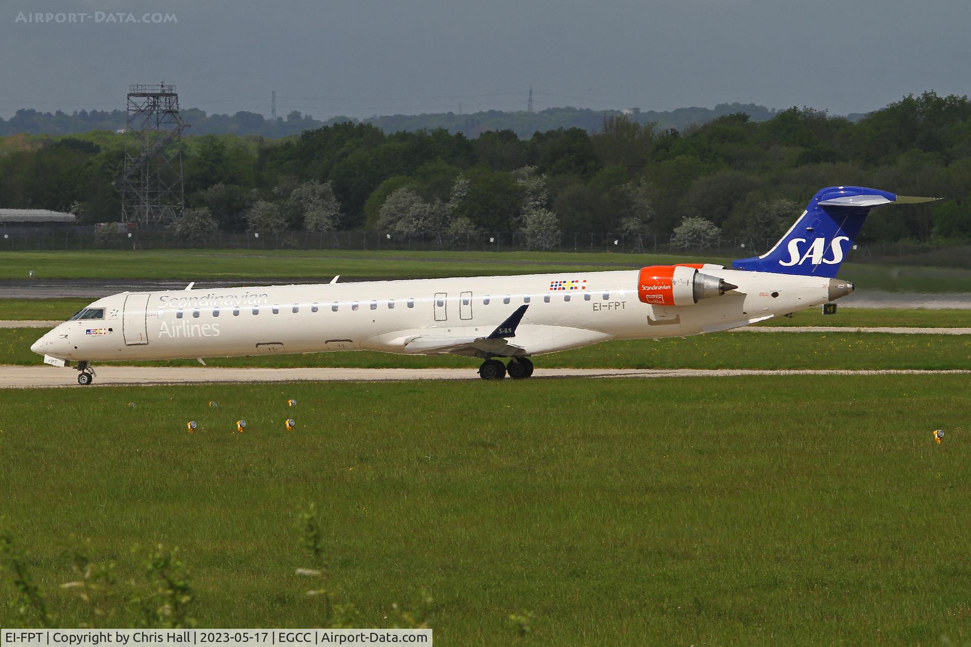 EI-FPT, 2017 Bombardier CRJ-900LR (CL-600-2D24) C/N 15438, Manchester