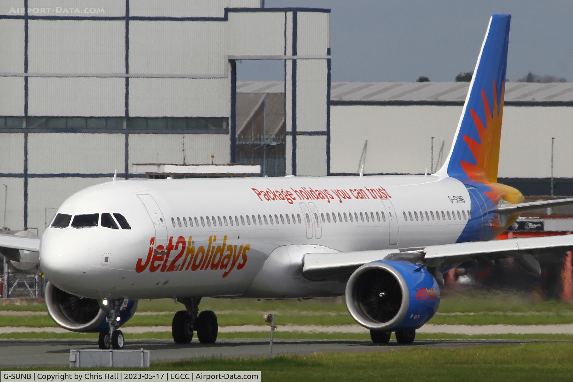 G-SUNB, 2023 Airbus A321-251NX C/N 11379, Manchester