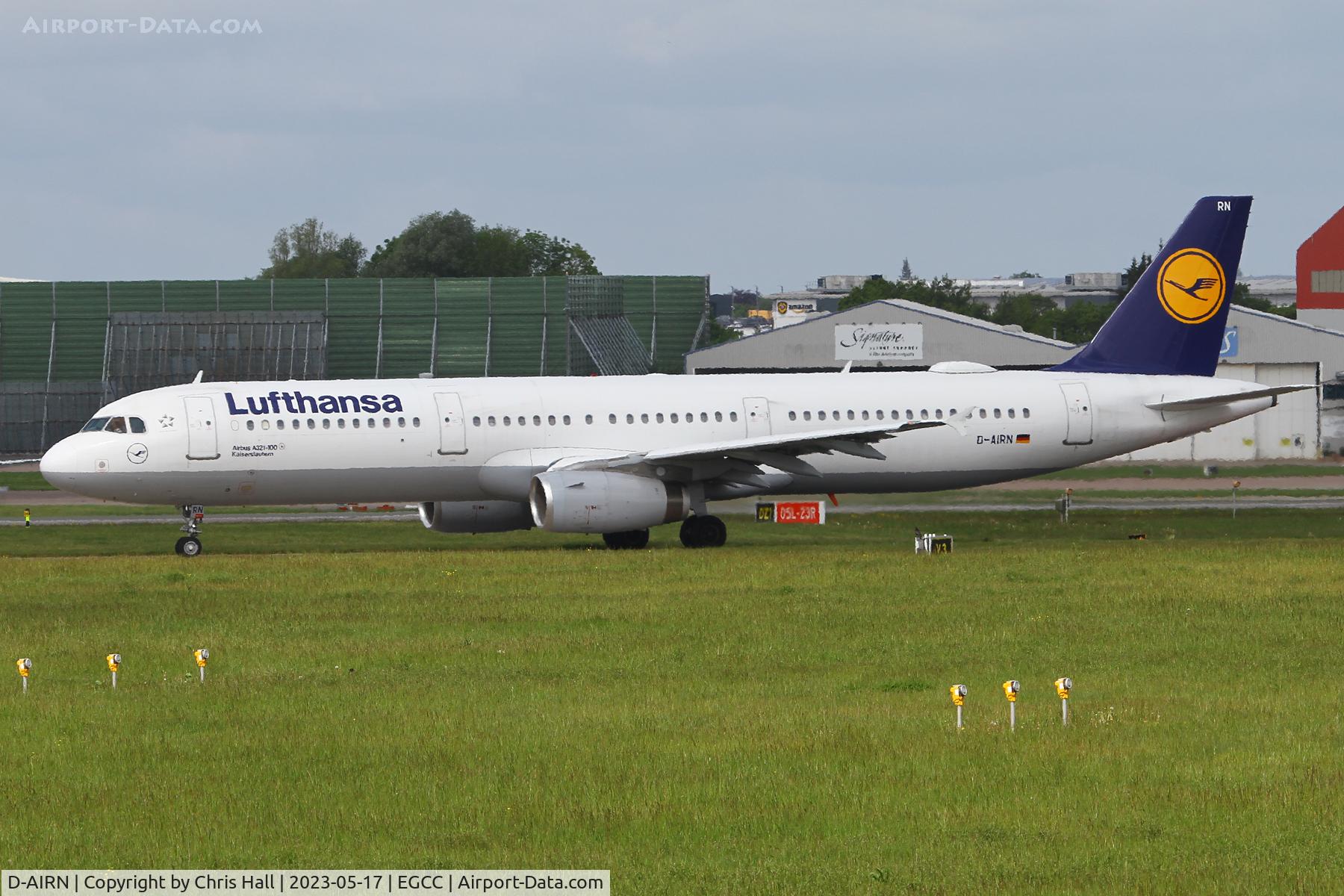 D-AIRN, 1995 Airbus A321-131 C/N 0560, Manchester