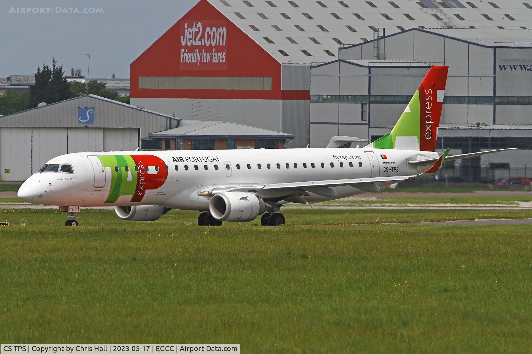 CS-TPS, 2011 Embraer 190LR (ERJ-190-100LR) C/N 19000493, Manchester