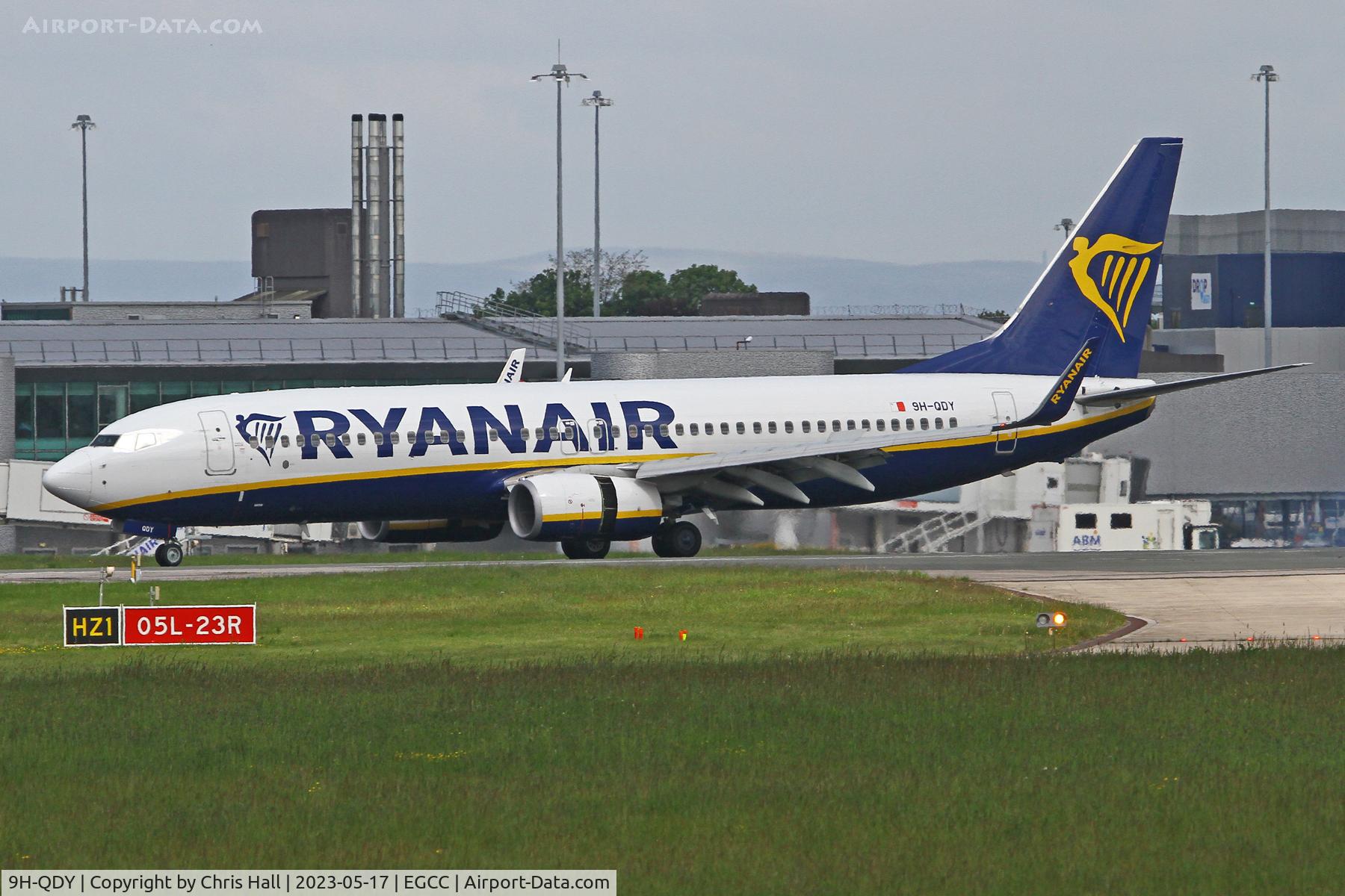 9H-QDY, 2017 Boeing 737-8AS C/N 44781, Manchester