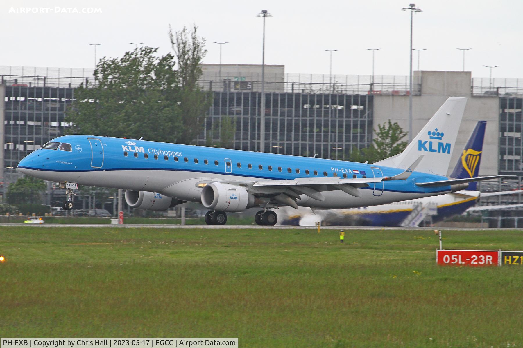 PH-EXB, 2014 Embraer 190STD (ERJ-190-100) C/N 19000658, Manchester