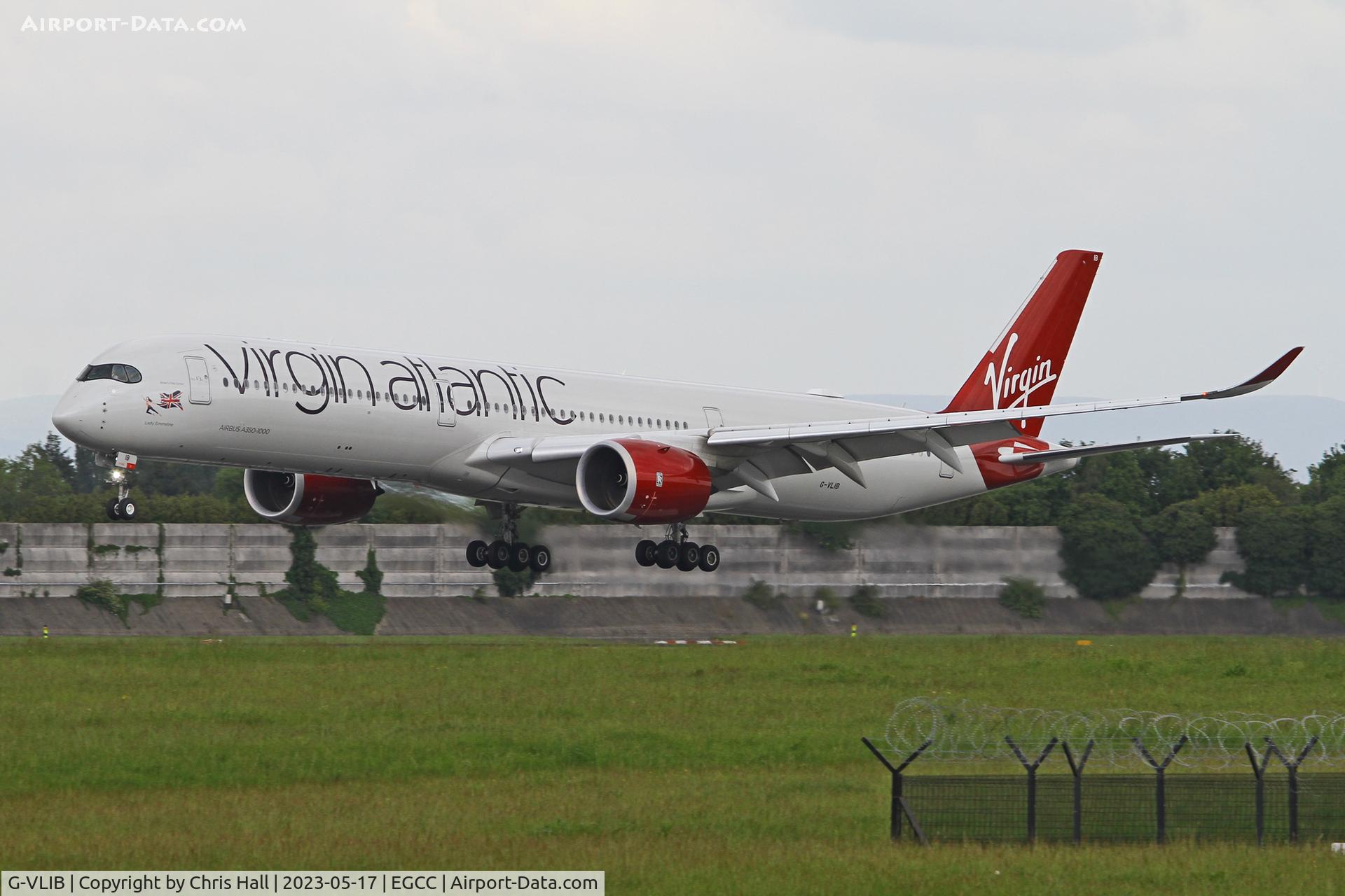 G-VLIB, 2022 Airbus A350-1041 C/N 507, Manchester