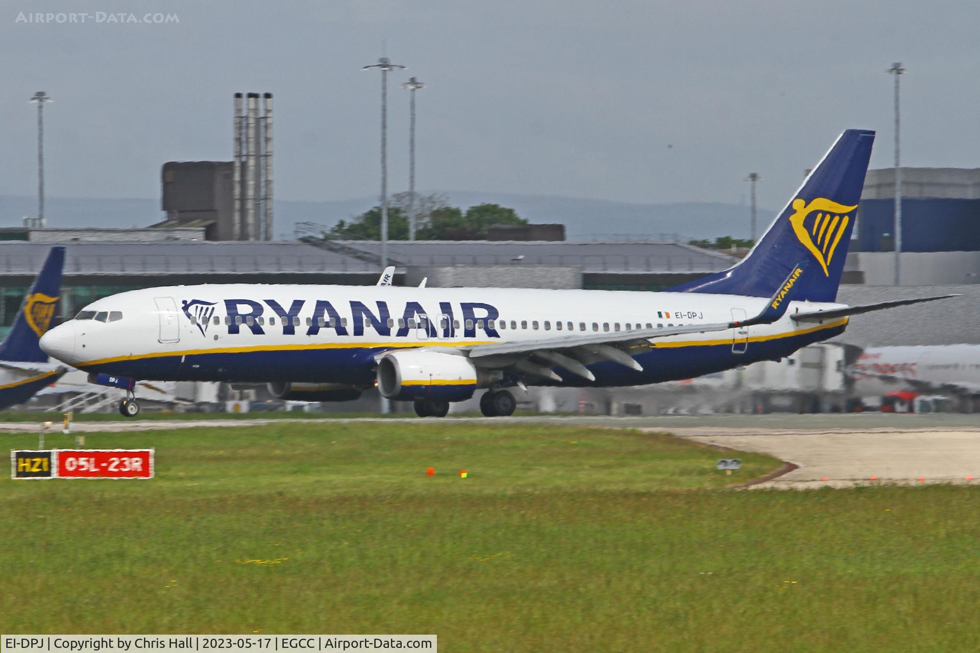 EI-DPJ, 2007 Boeing 737-8AS C/N 33609, Manchester