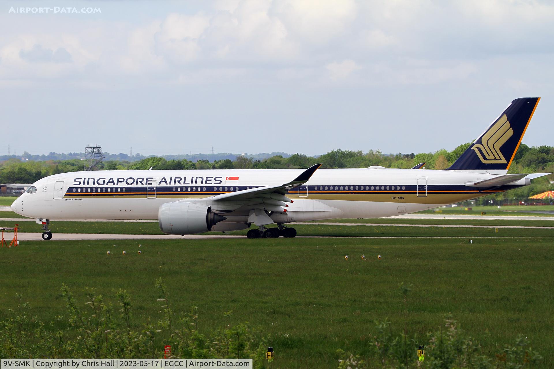 9V-SMK, 2016 Airbus A350-941 C/N 084, Manchester