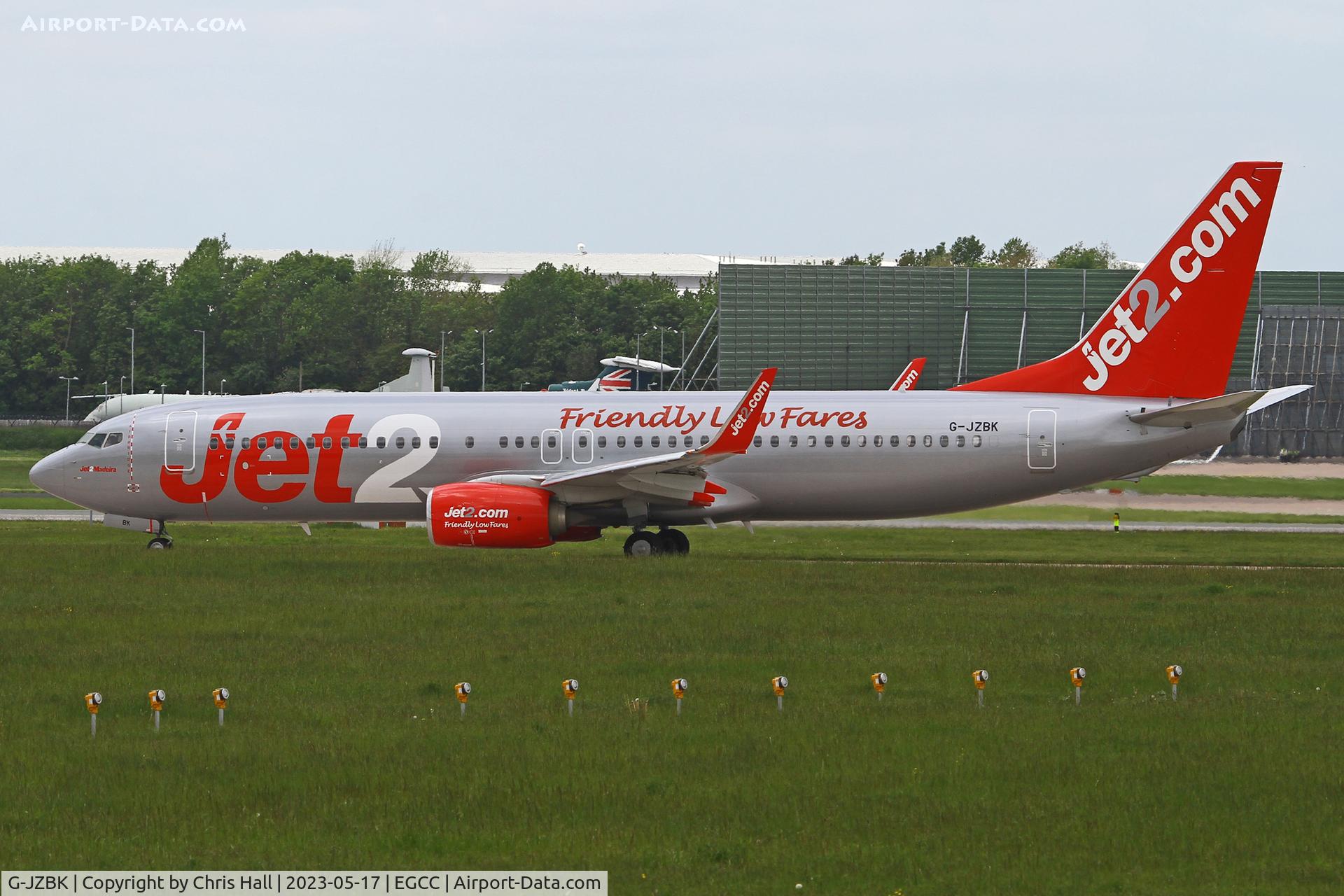 G-JZBK, 2018 Boeing 737-8MG C/N 63167, Manchester