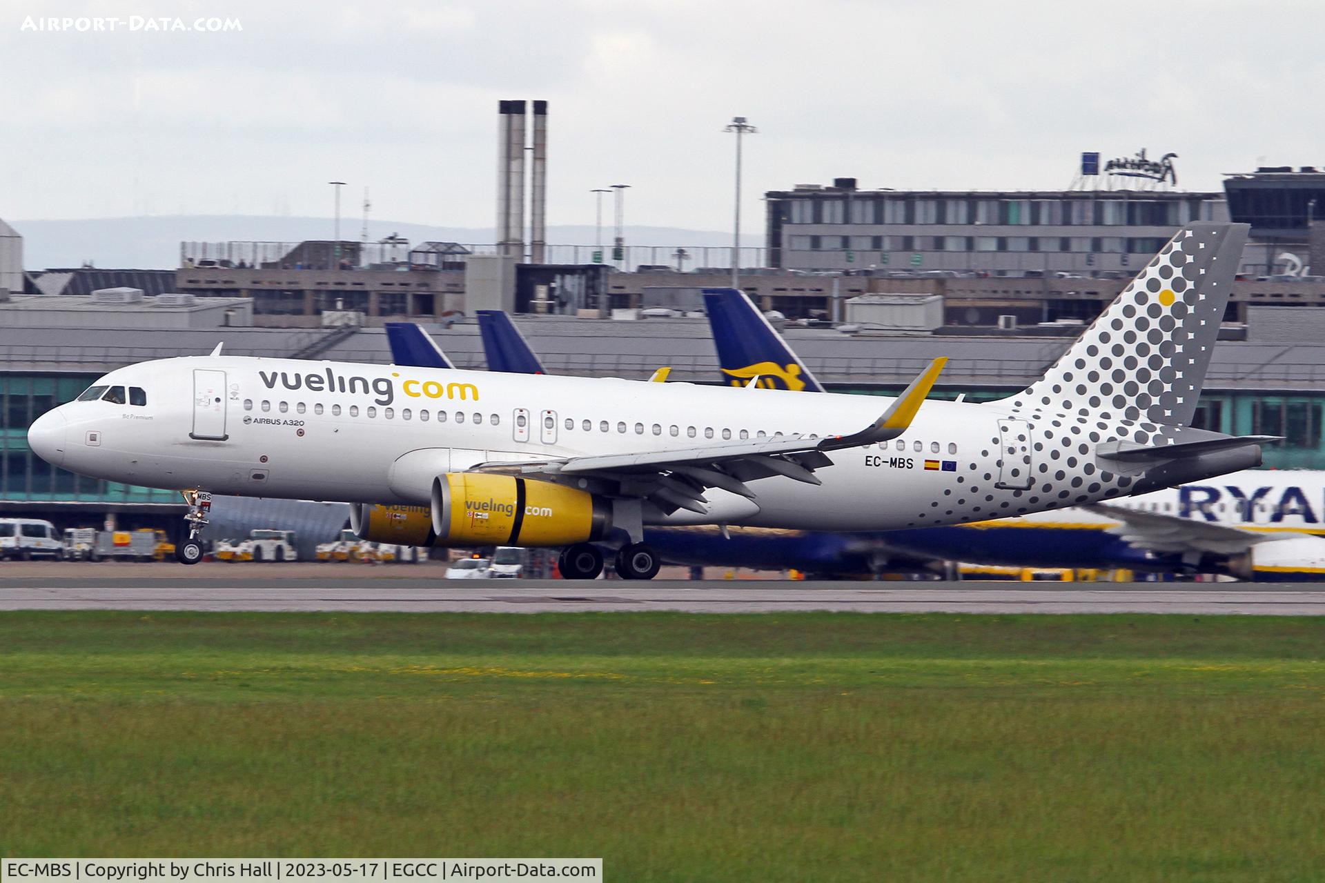 EC-MBS, 2014 Airbus A320-232 C/N 6123, Manchester