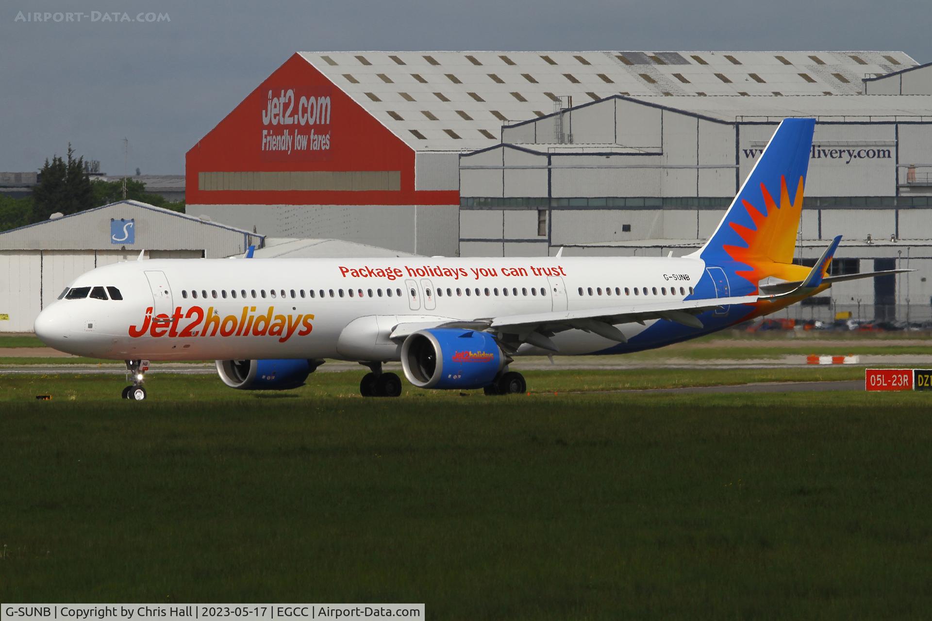 G-SUNB, 2023 Airbus A321-251NX C/N 11379, Manchester