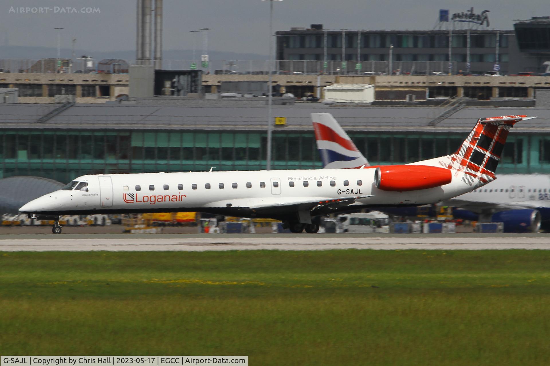 G-SAJL, 1999 Embraer EMB-145EP (ERJ-145EP) C/N 145136, Manchester