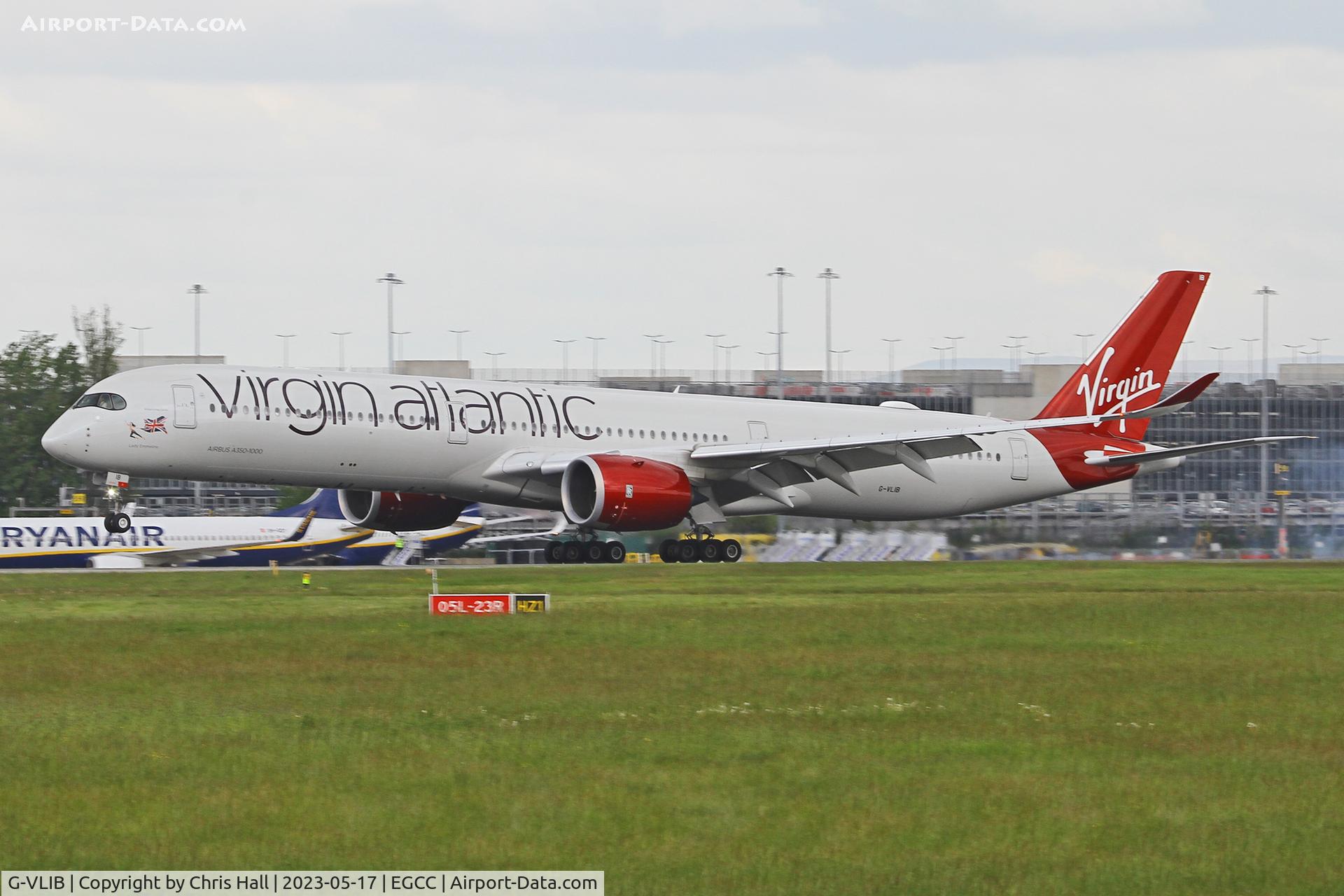 G-VLIB, 2022 Airbus A350-1041 C/N 507, Manchester