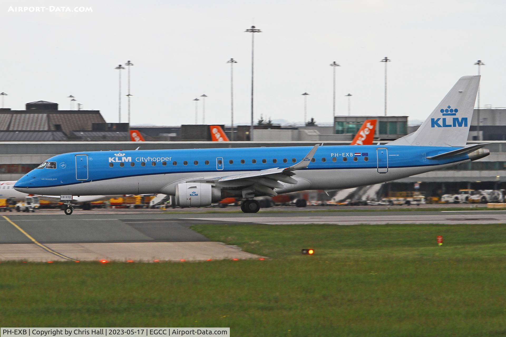 PH-EXB, 2014 Embraer 190STD (ERJ-190-100) C/N 19000658, Manchester