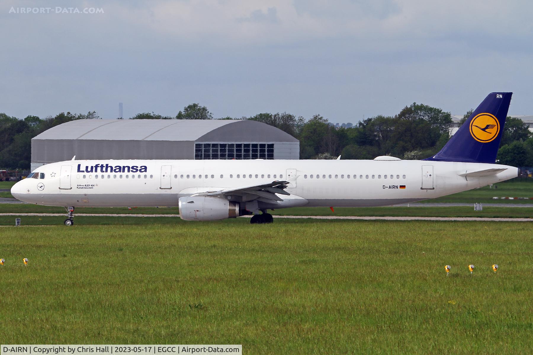 D-AIRN, 1995 Airbus A321-131 C/N 0560, Manchester