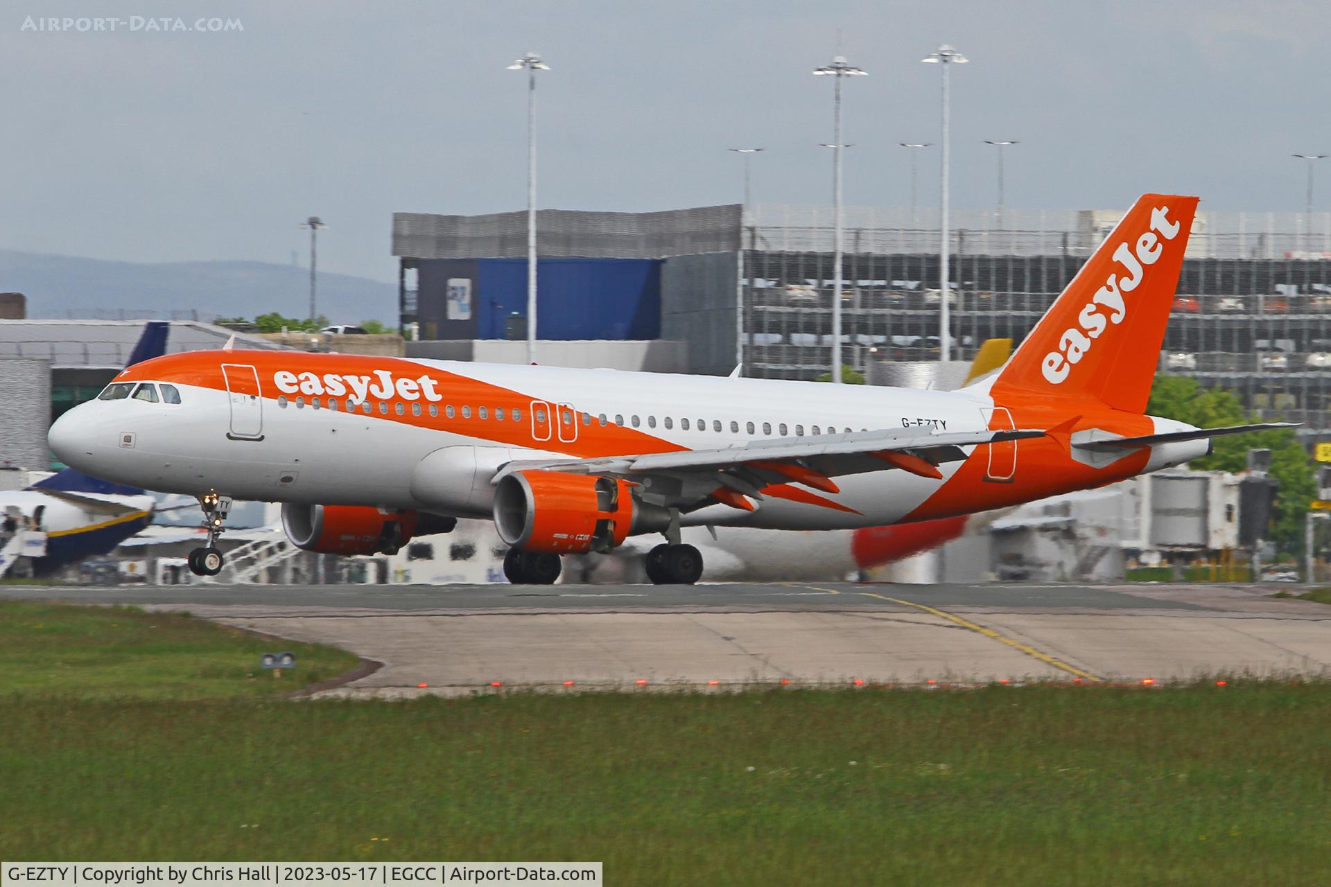 G-EZTY, 2010 Airbus A320-214 C/N 4554, Manchester