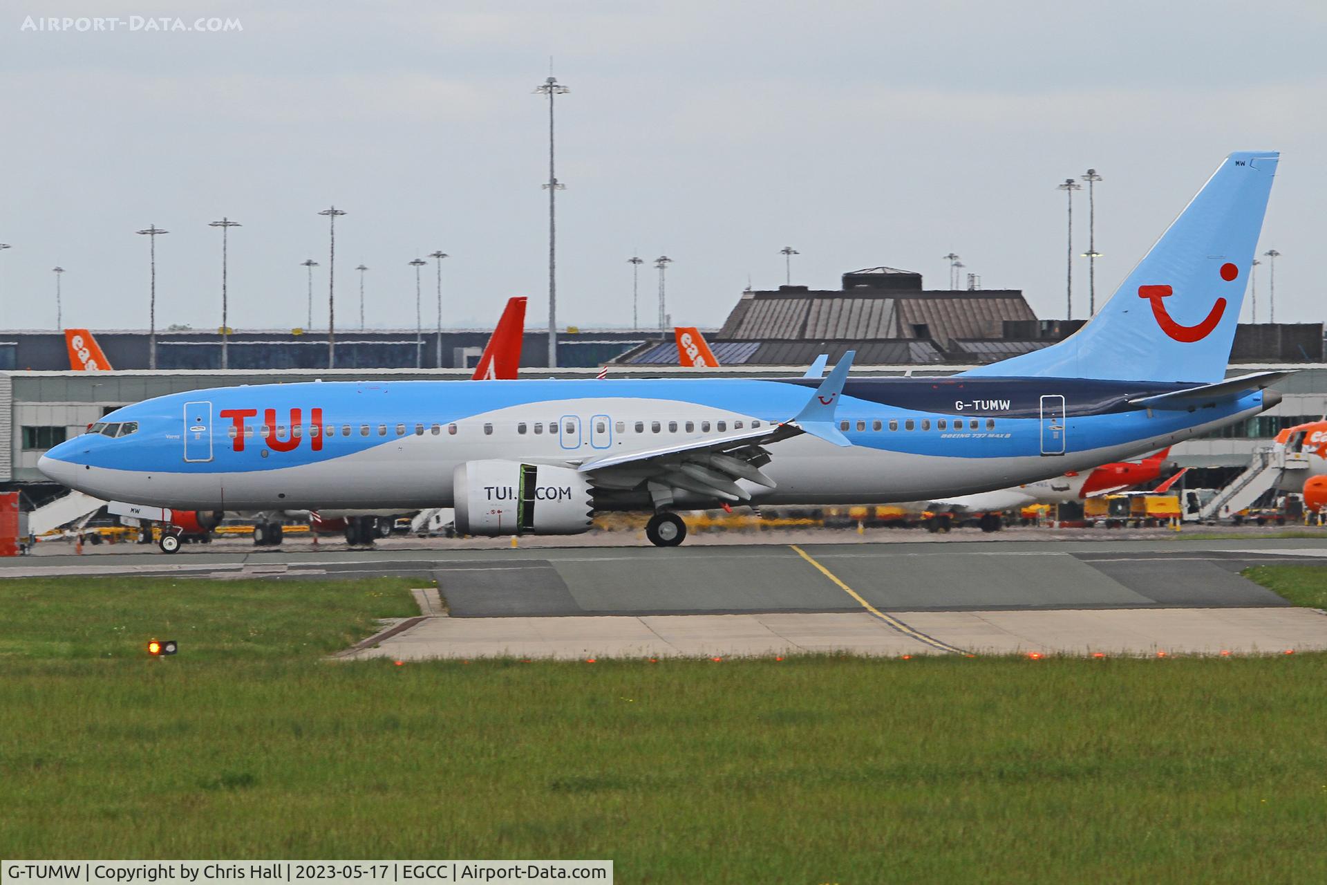 G-TUMW, 2022 Boeing 737-8 MAX C/N 44615, Manchester