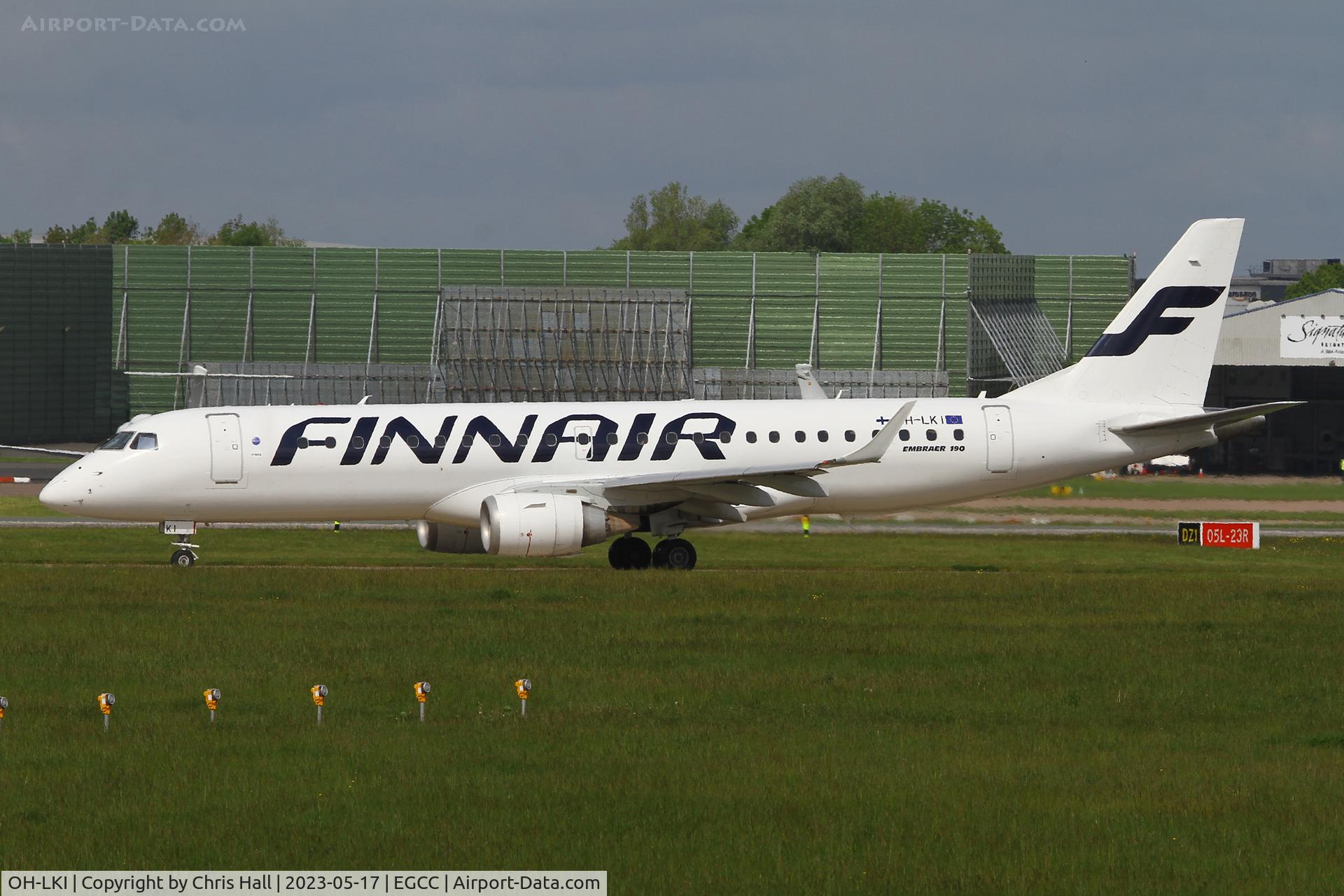 OH-LKI, 2007 Embraer 190AR (ERJ-190-100IGW) C/N 19000117, Manchester