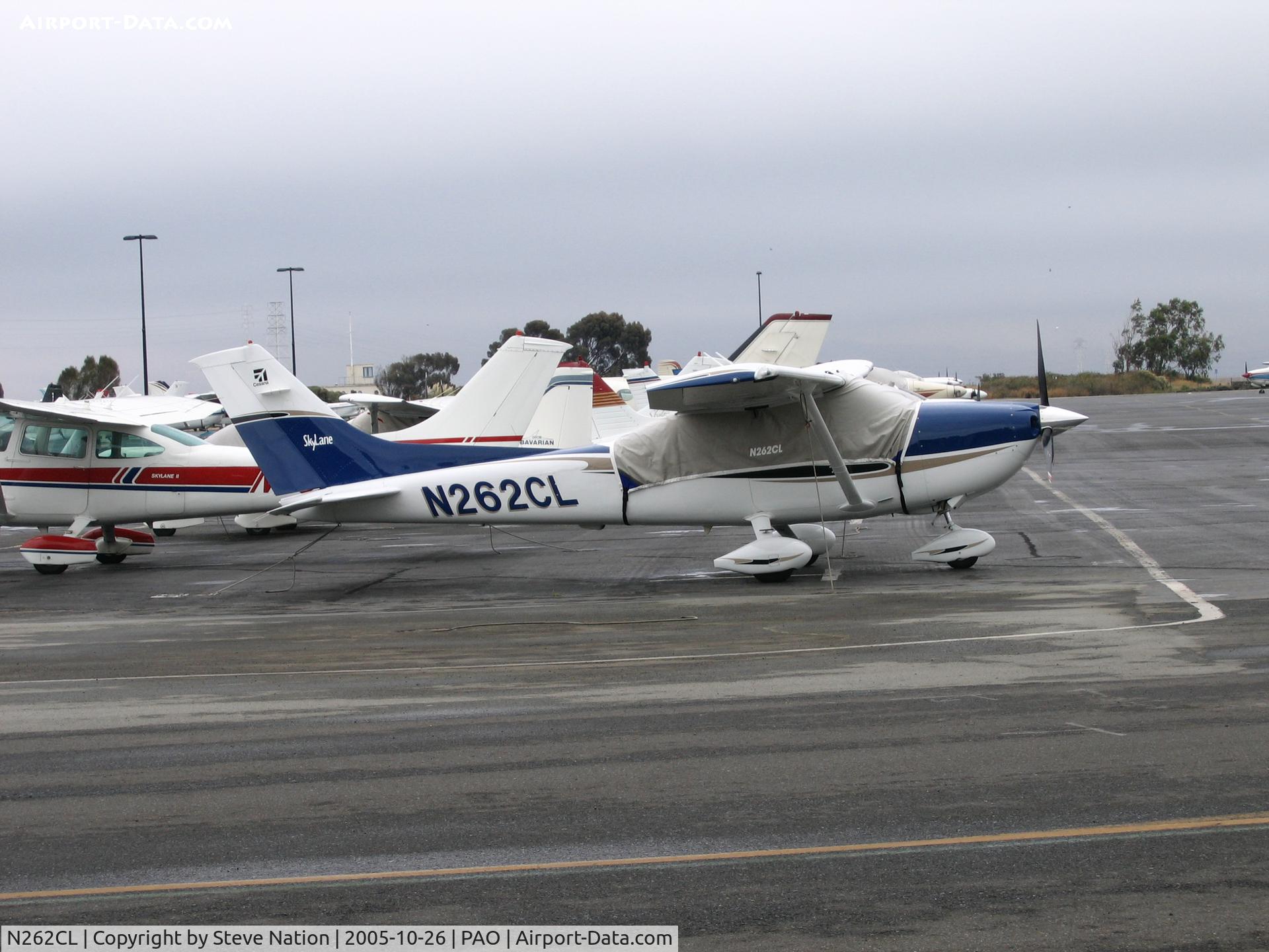 N262CL, 2004 Cessna 182T Skylane C/N 18281497, Cory Lovell's 2004 Cessna 182T at Palo Alto, CA