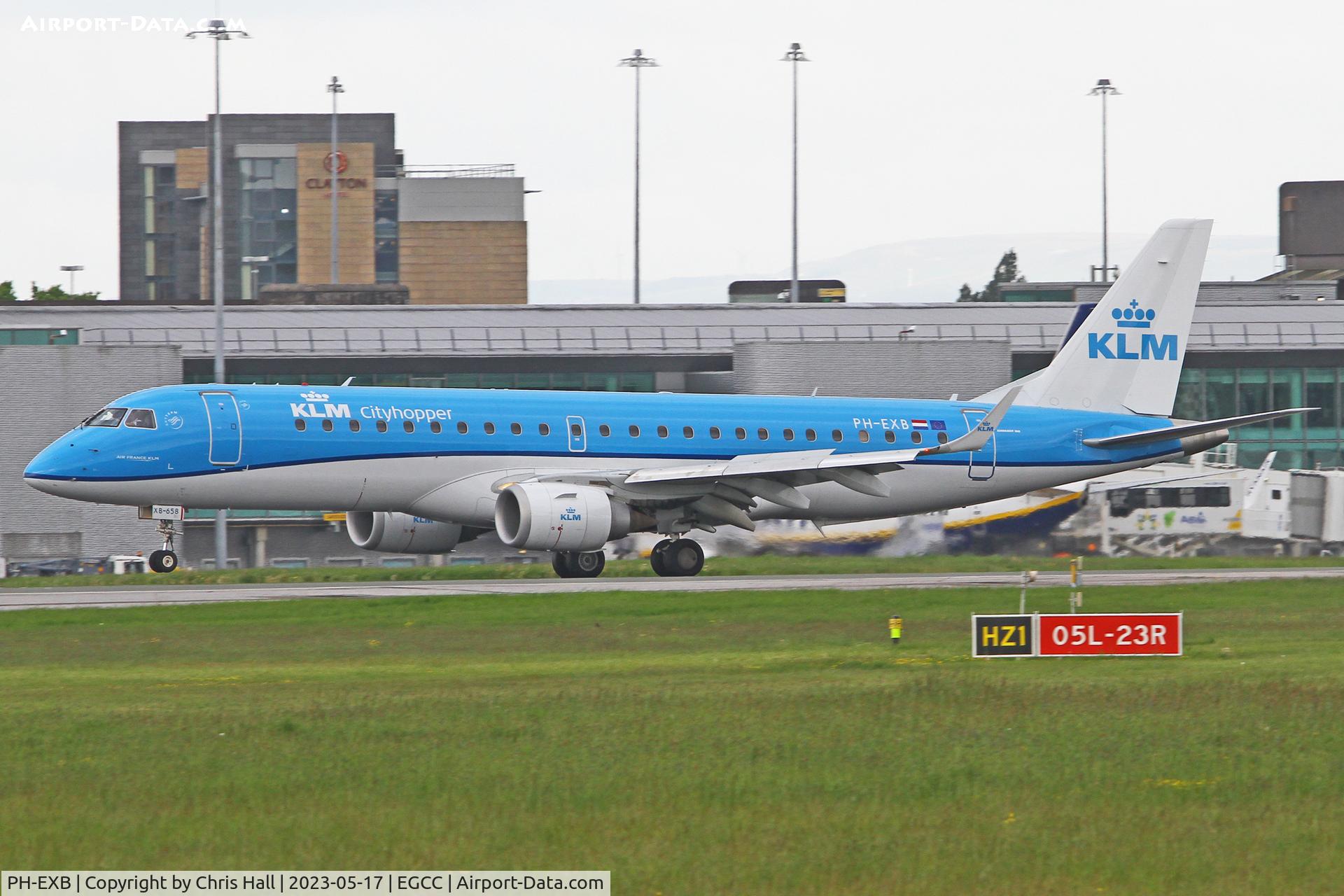 PH-EXB, 2014 Embraer 190STD (ERJ-190-100) C/N 19000658, Manchester